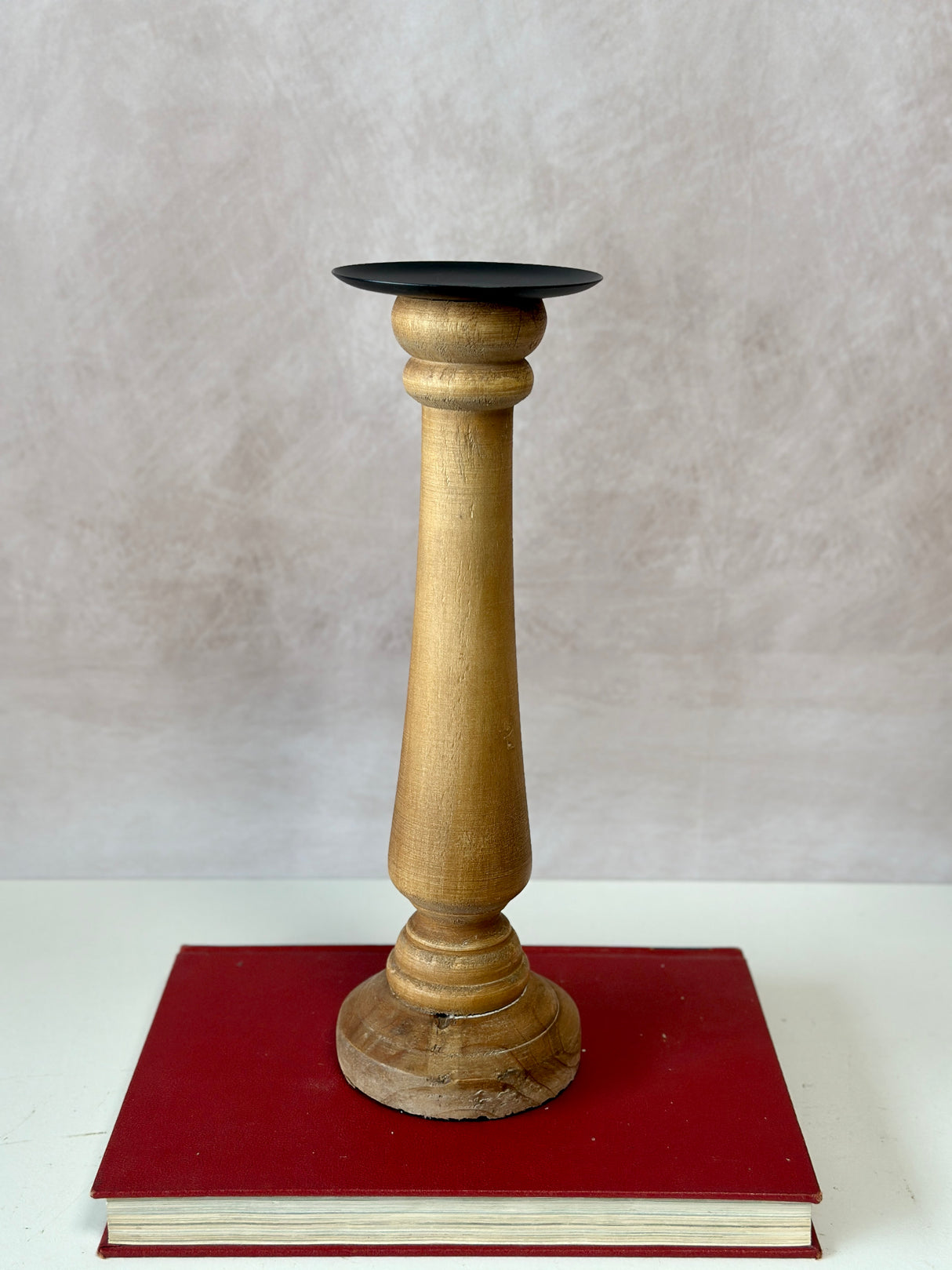 Natural Small Candleholder