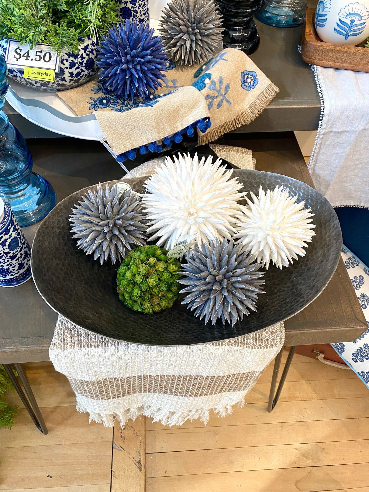 Deep Green Chick Succulent Orb