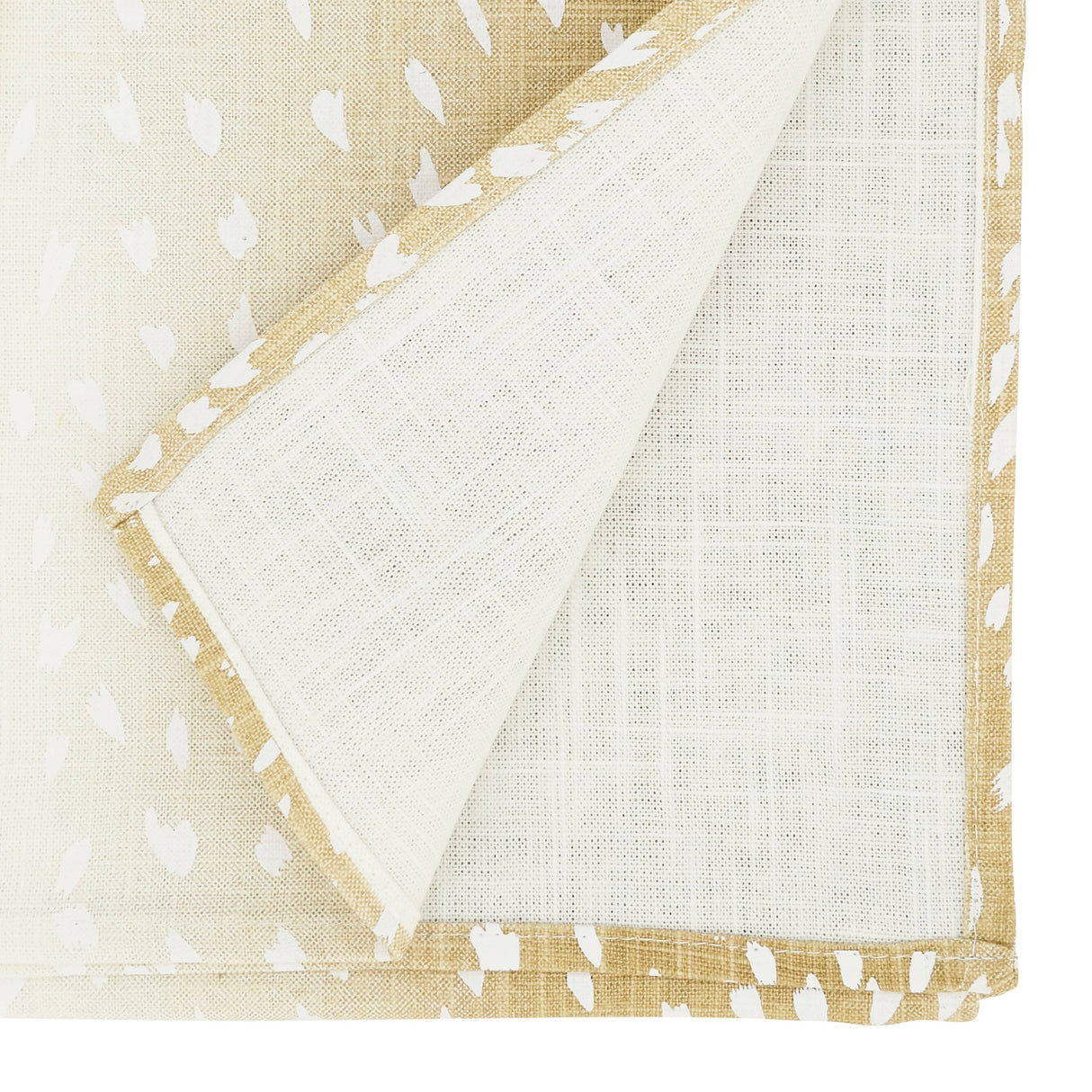 Earthy Antelope Print Table Runner