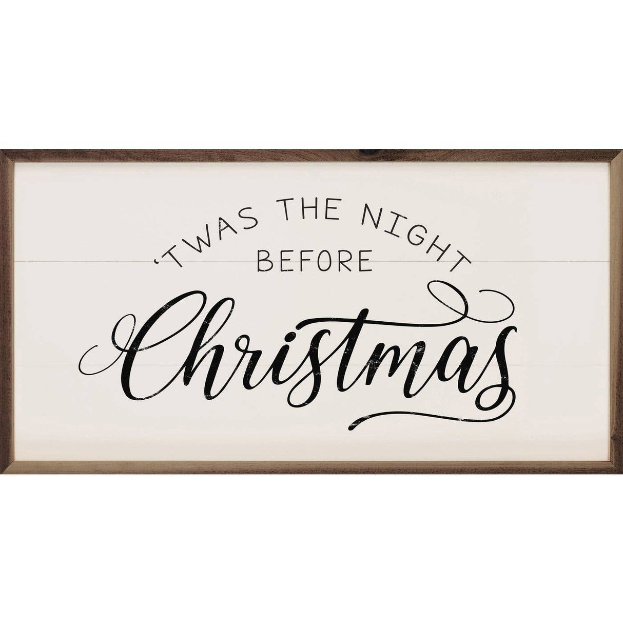 Twas The Night Before Christmas Wood Art