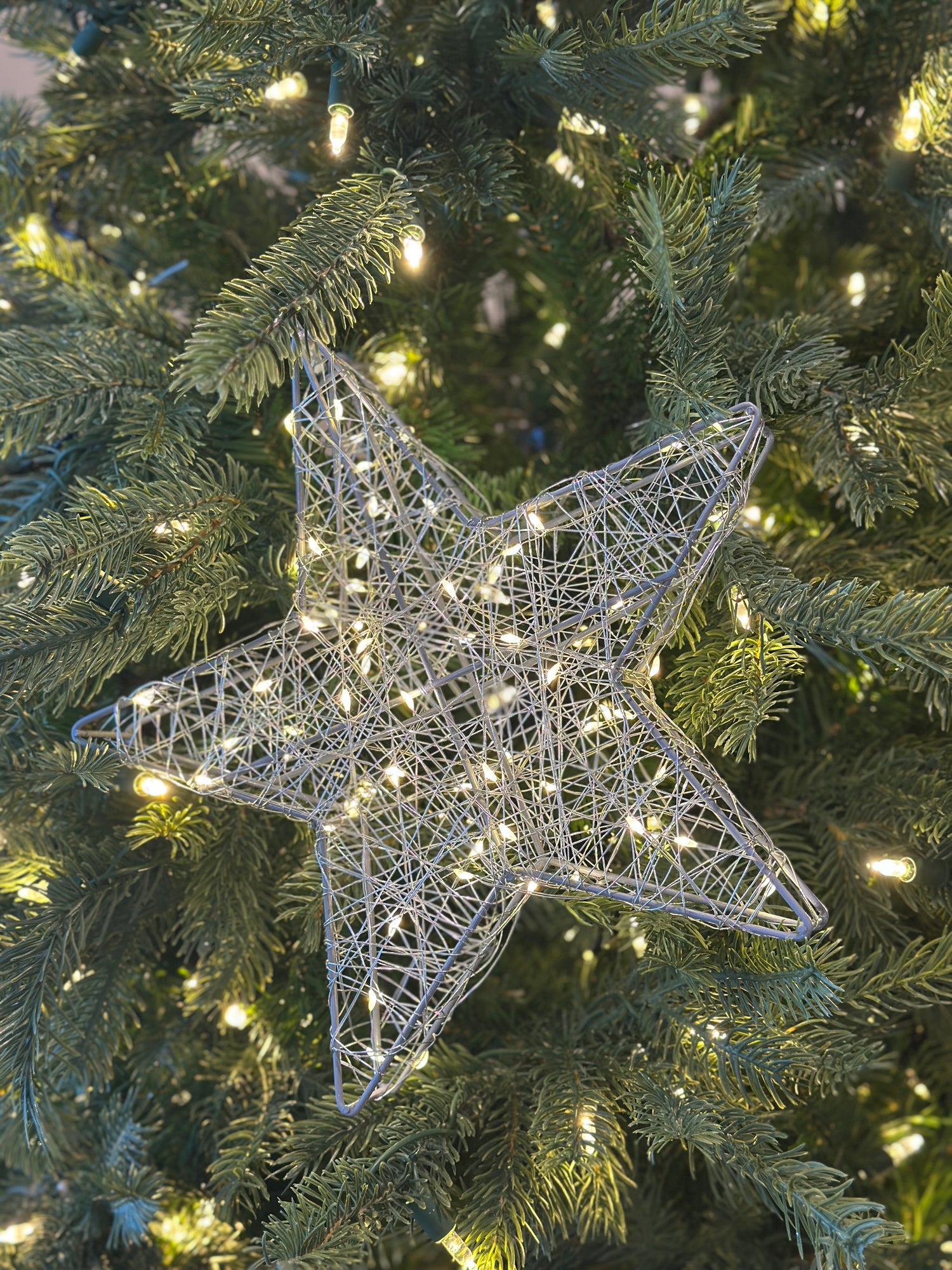 12" Warm 3D Lighted Star