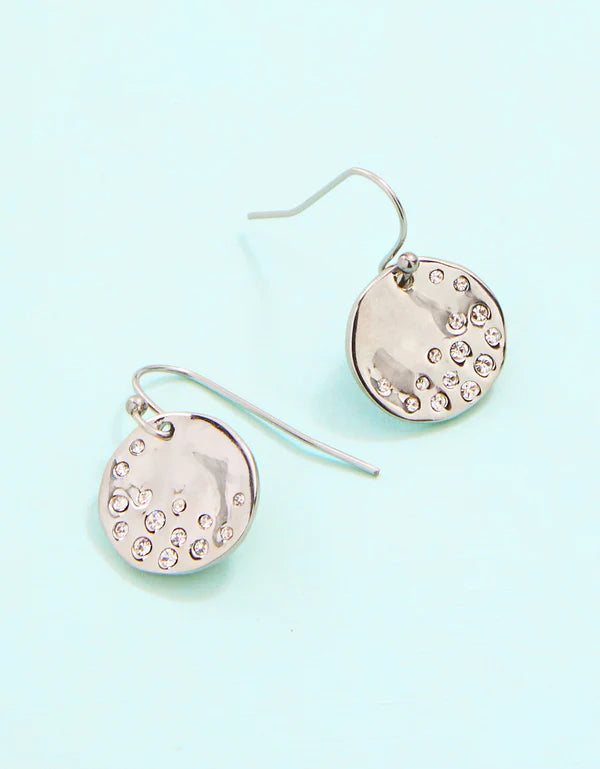 Splash Silver Twilight Earrings