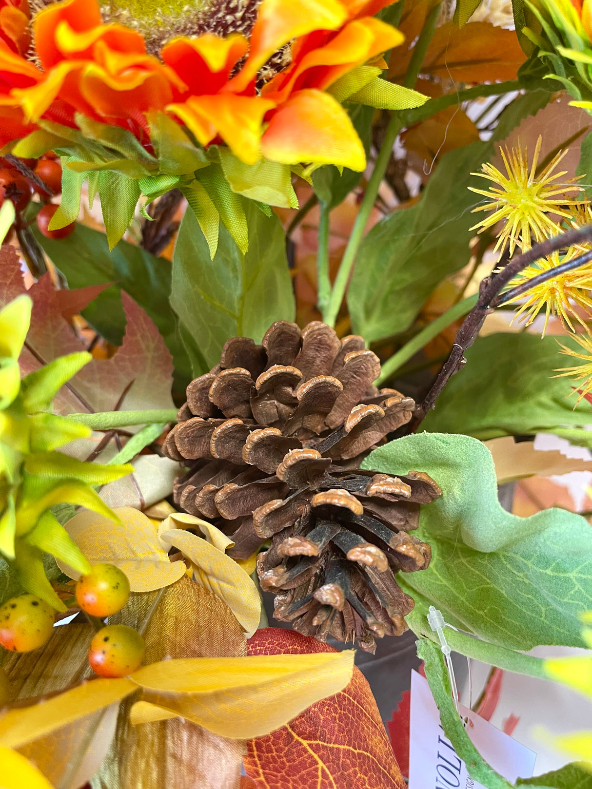 34" Sunny Fall Day Porch Pot