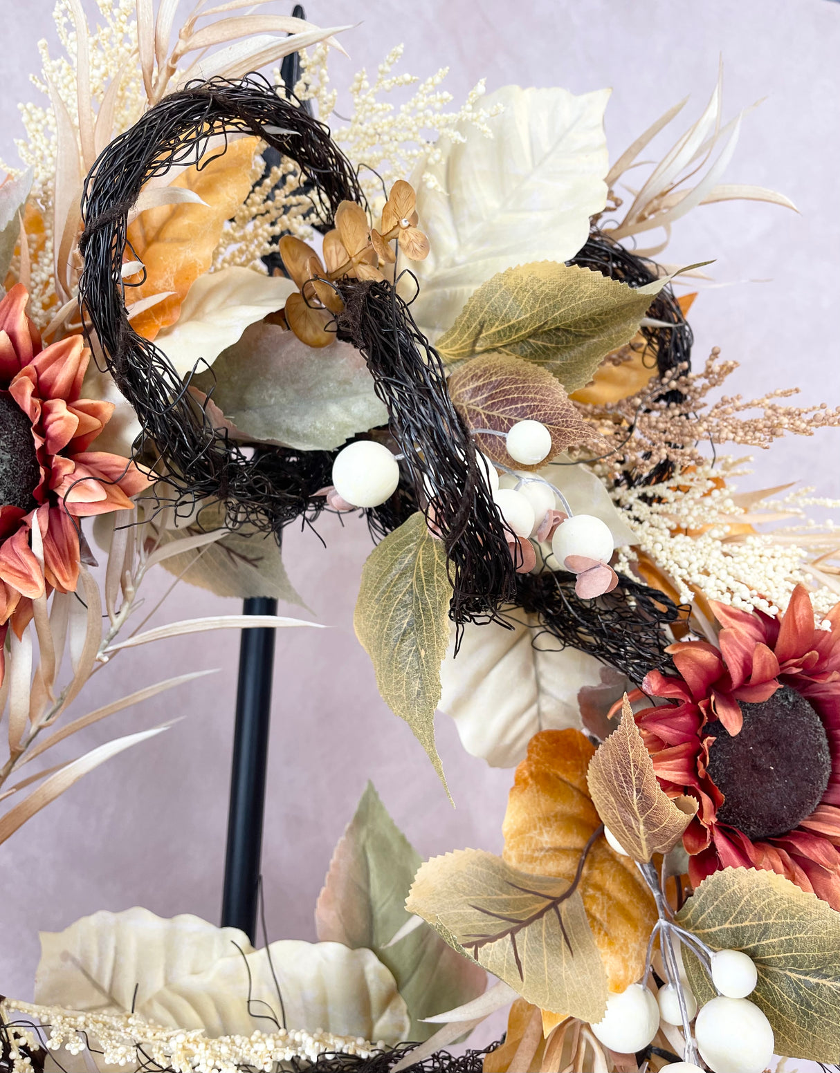 24" Autumn Sunrise Wreath