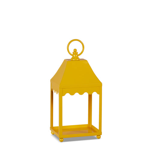 Small Yellow Iron Lantern