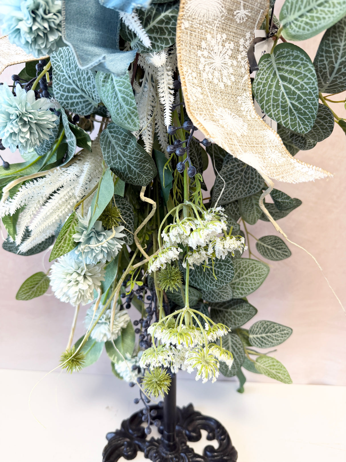 33" Garden In Bloom Swag