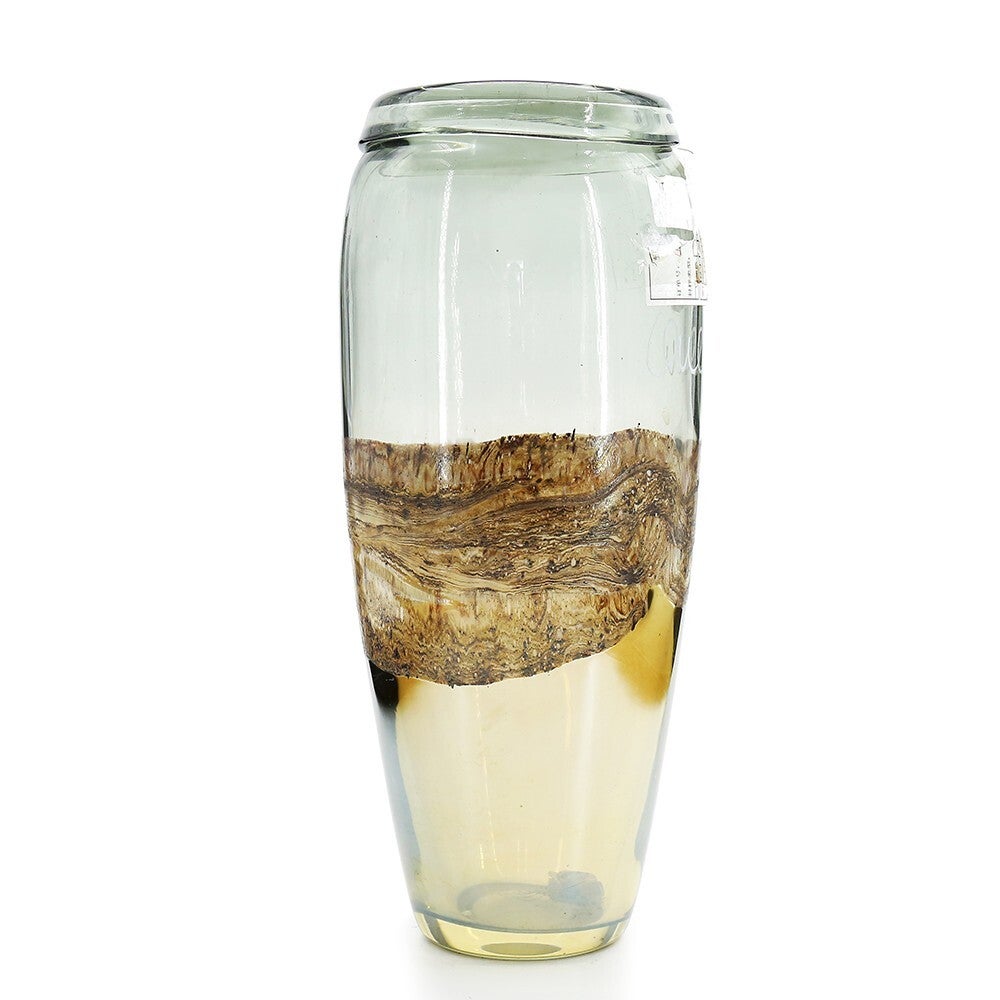 Faro Watercolor Glass Vase