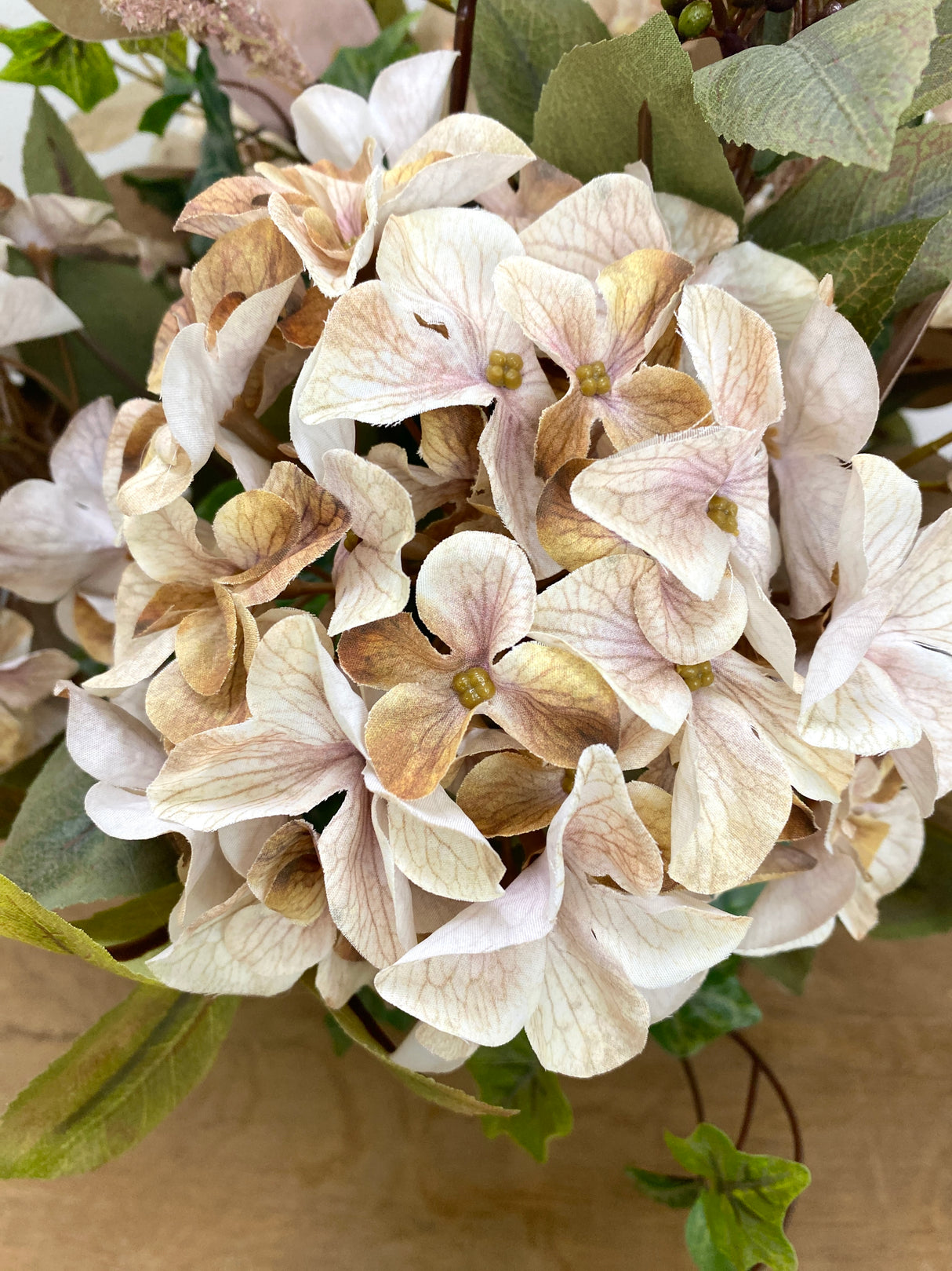 25" Autumn Abundance Porch Sitter