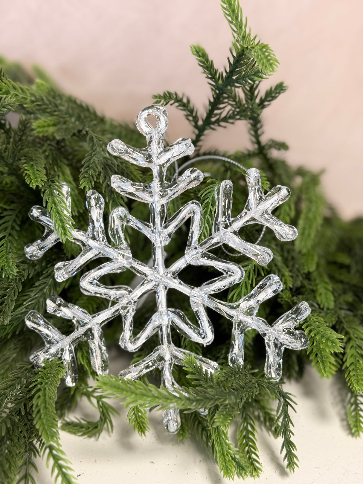 Cold As Ice Snowflake Ornament