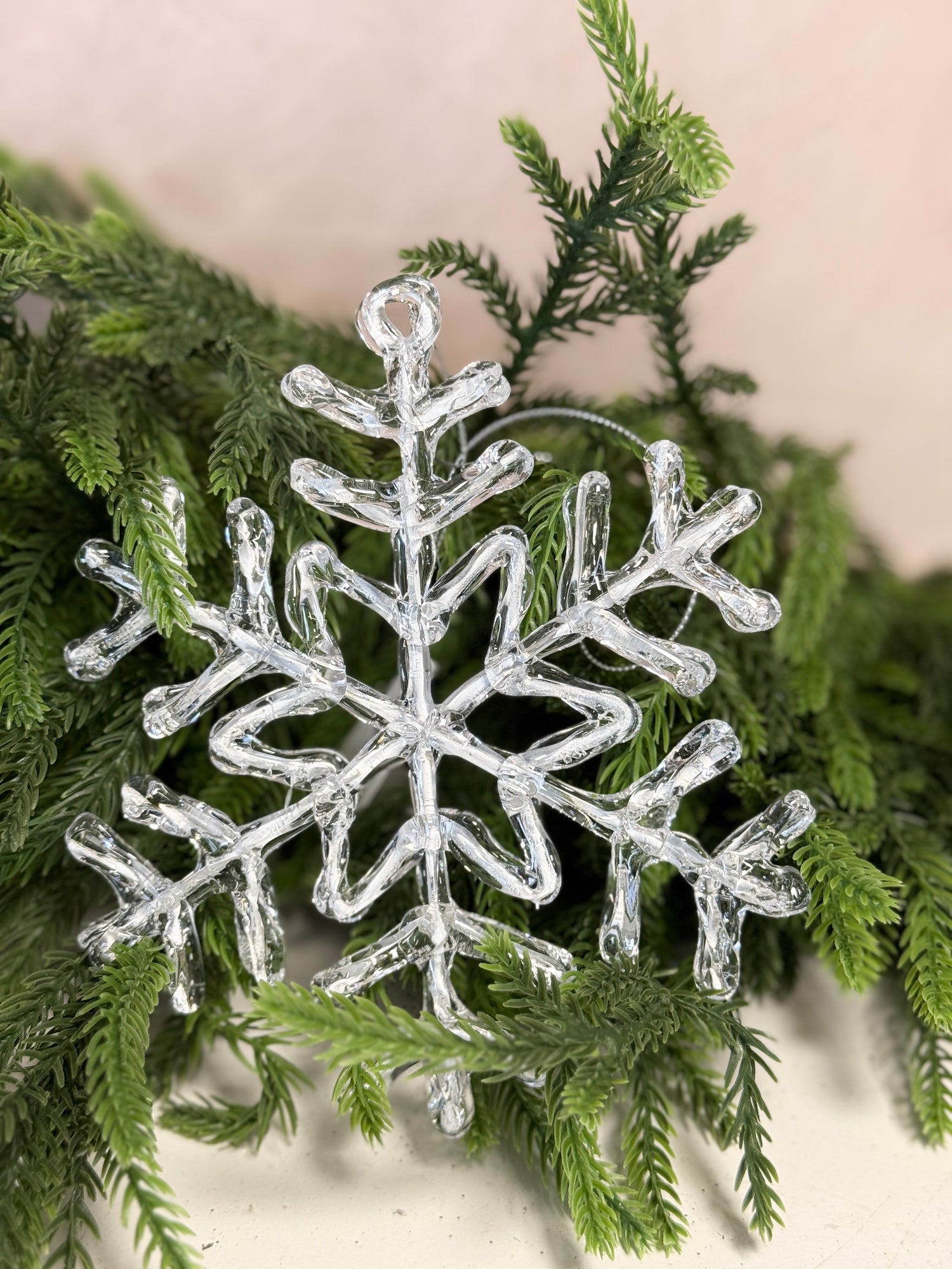 Cold As Ice Snowflake Ornament