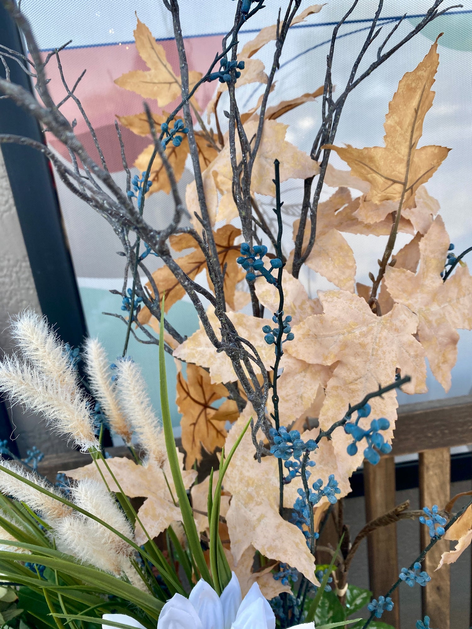 41" Indian Summer Porch Pot