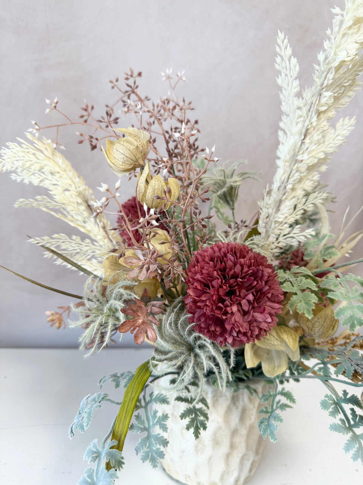 19" Sorghum Serenity Centerpiece