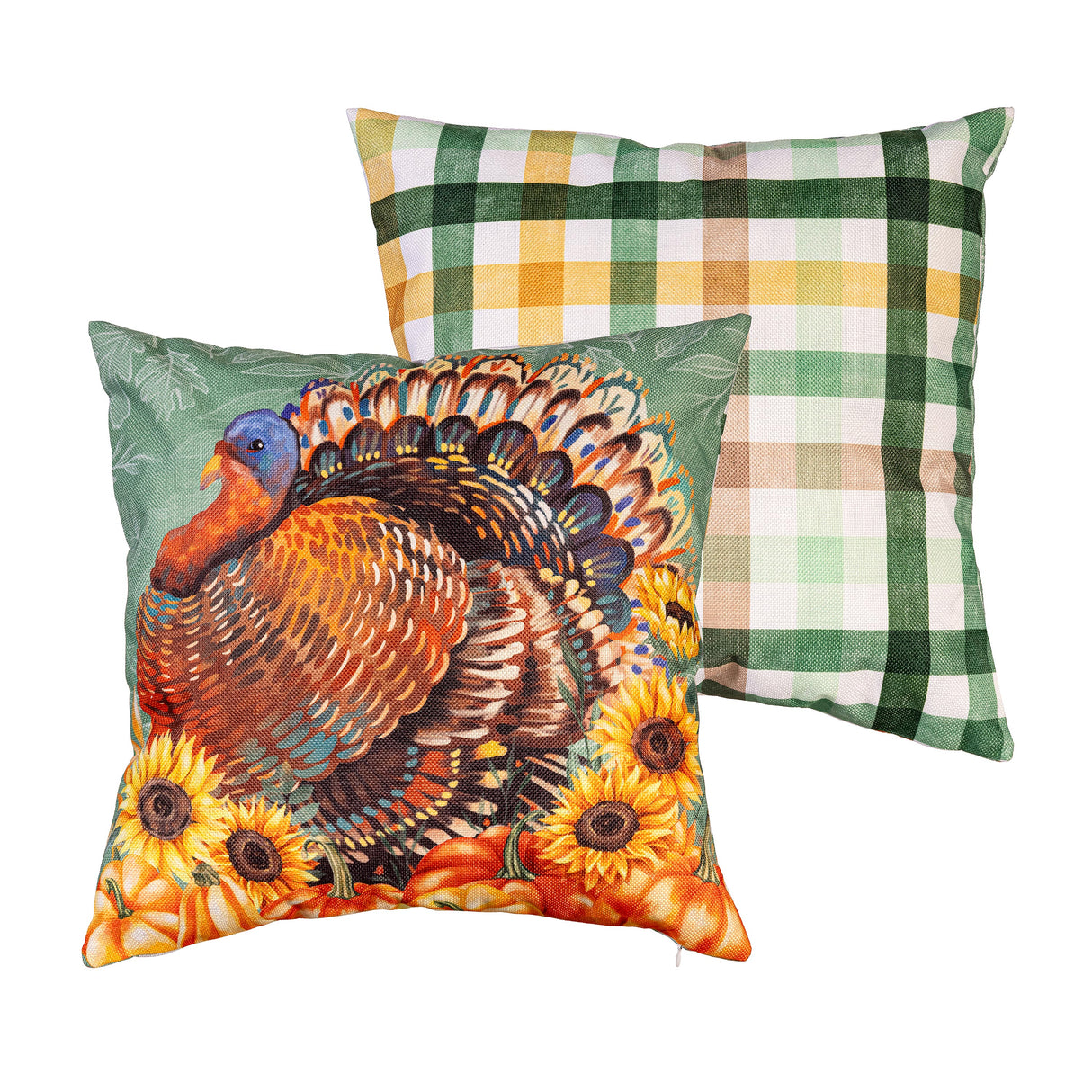 Grateful Gatherings Turkey Pillow Cover