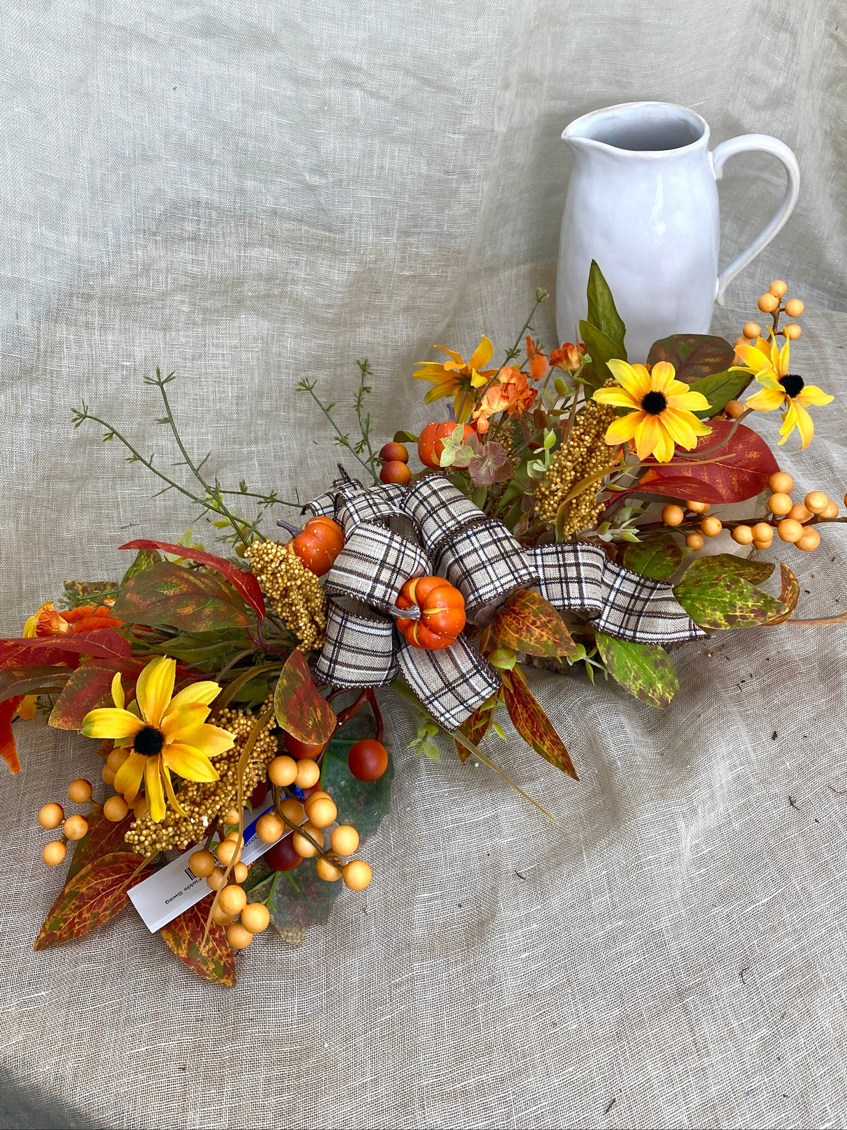 22" Autumn Fields Swag