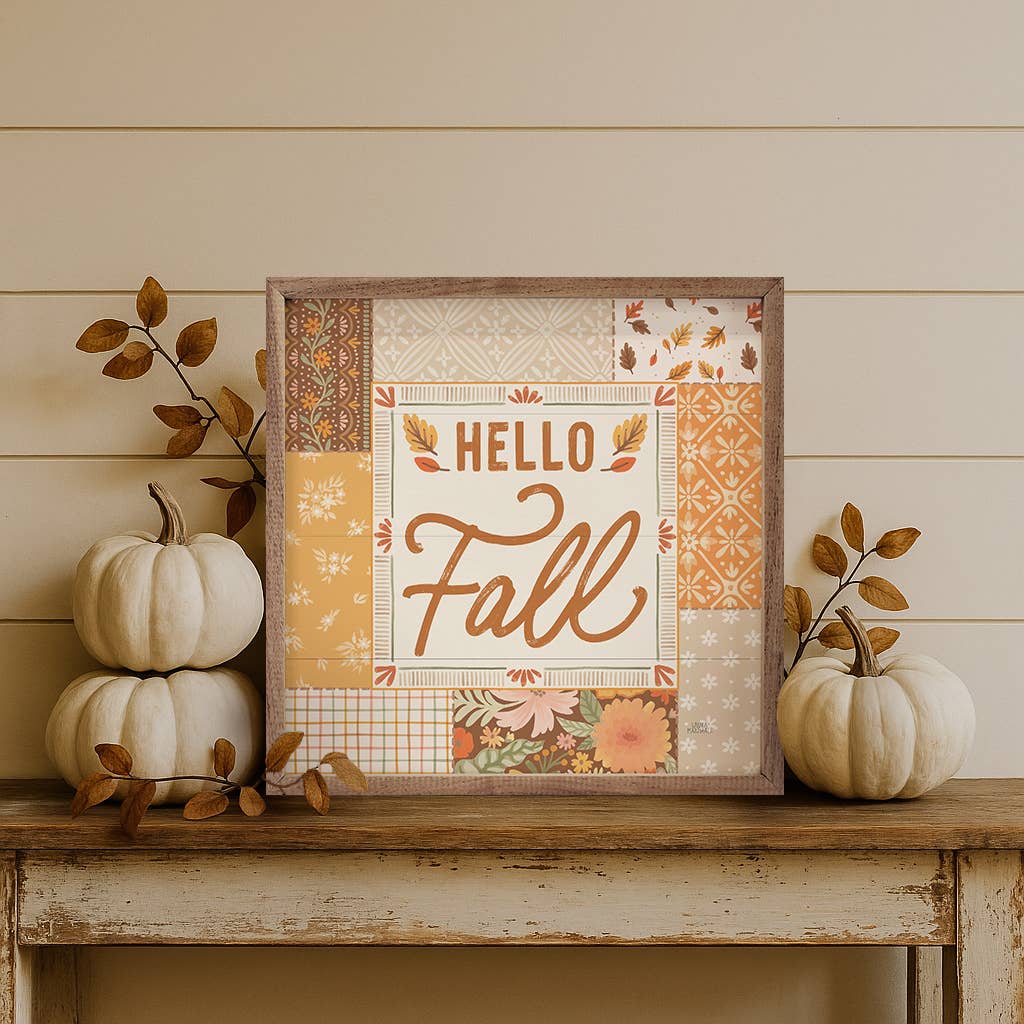 Blooming Autumn II Wood Art