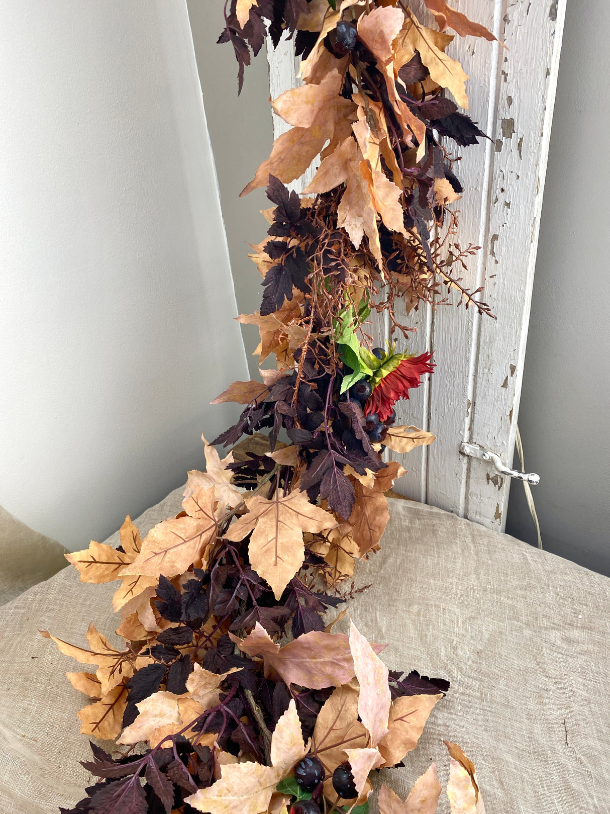 68" Autumn Darkness Garland