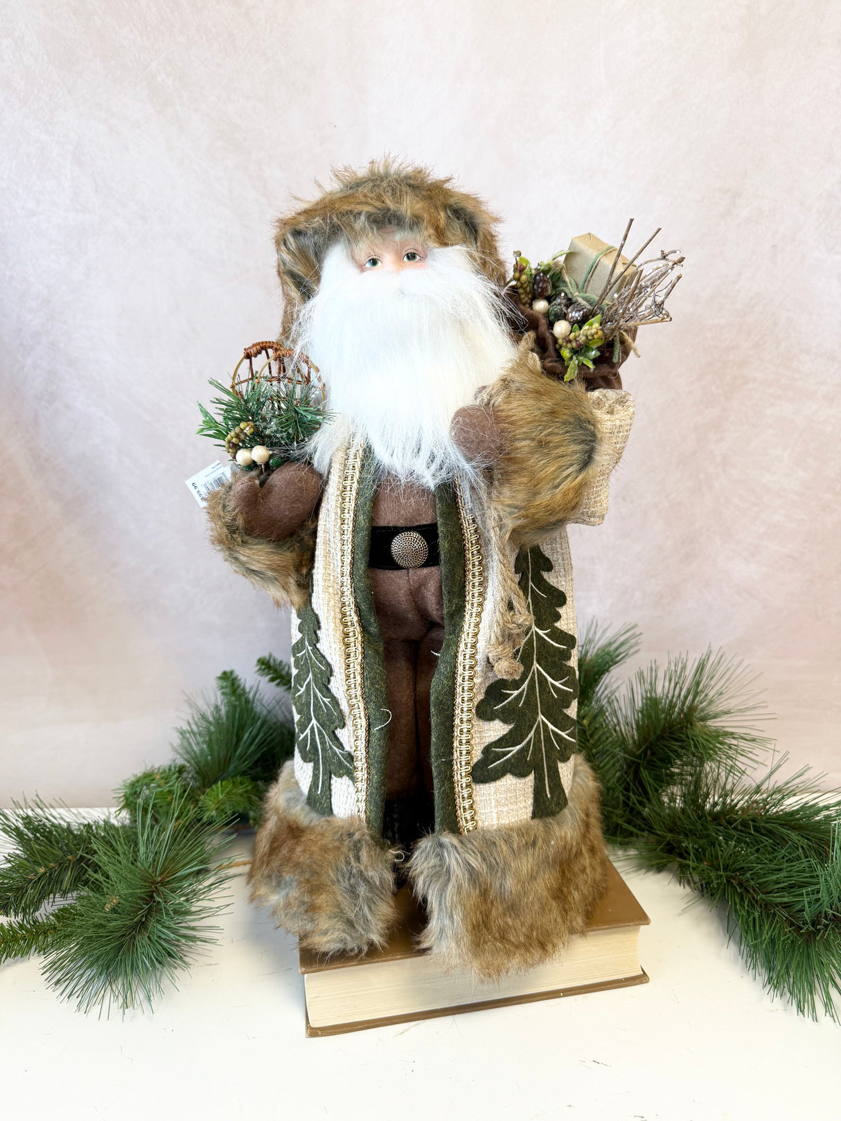 Cabin Christmas Santa