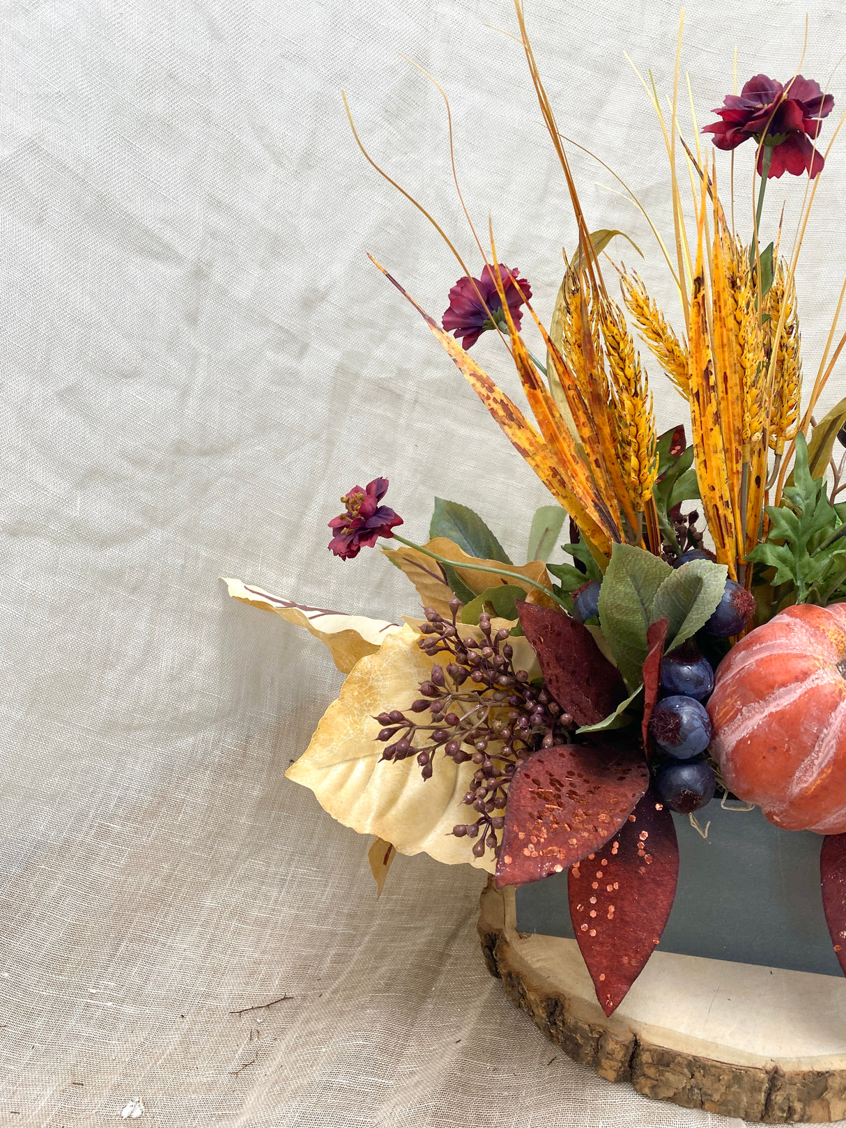 21" Deep Autumn Centerpiece