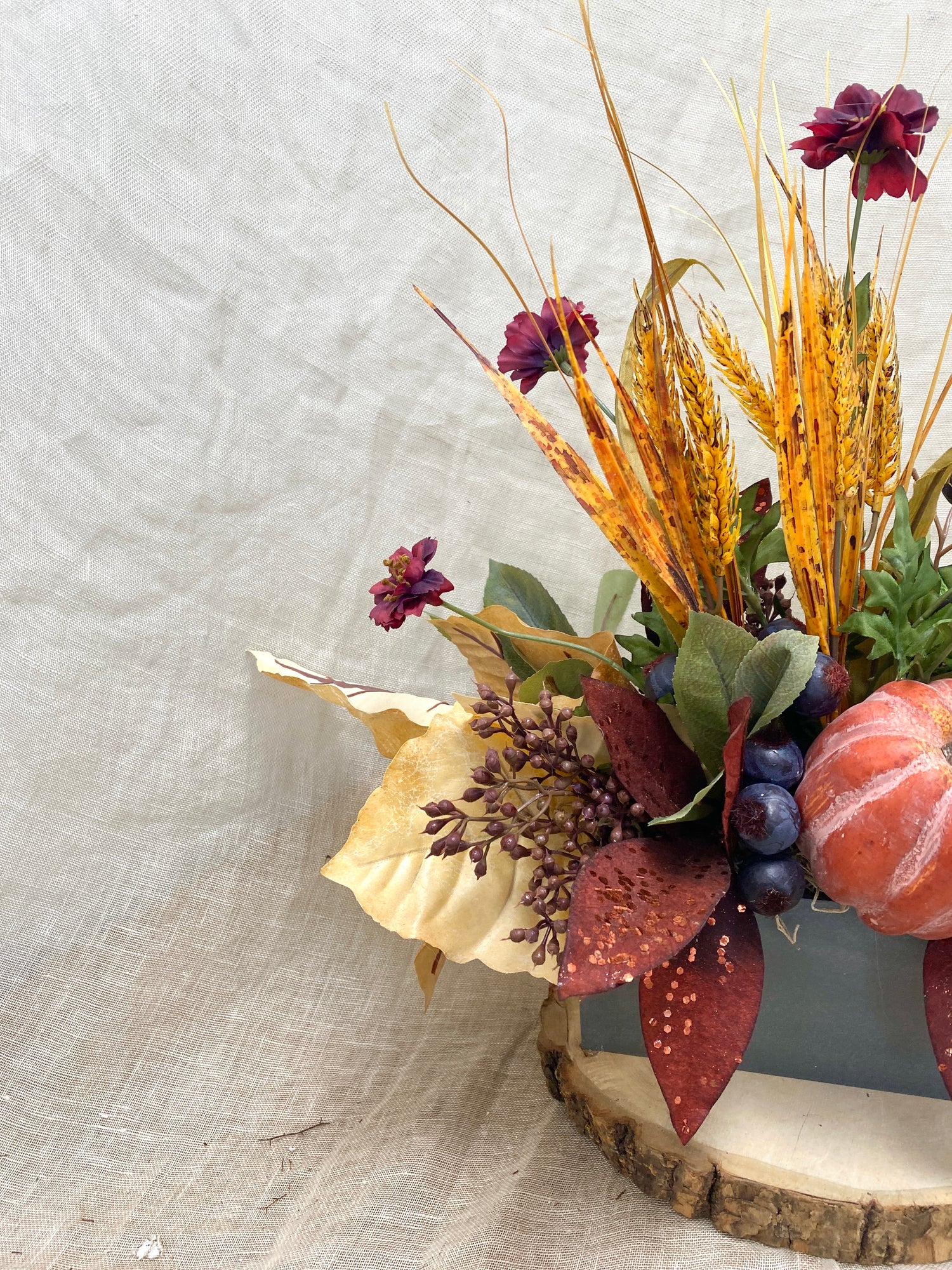 21" Deep Autumn Centerpiece