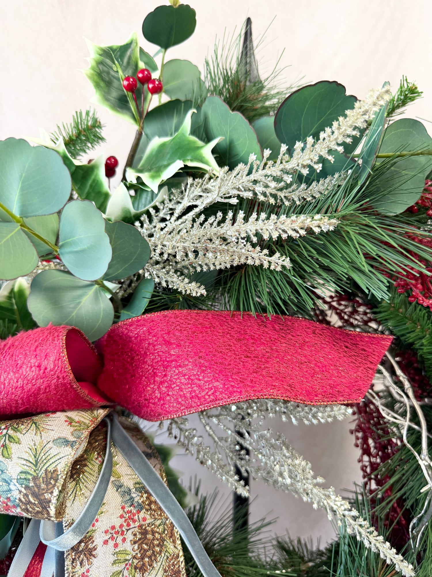 31" Handmade Christmas Wreath