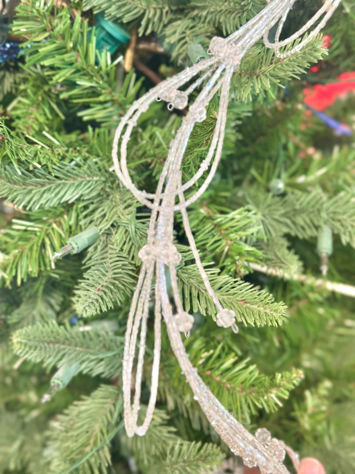 48" Acrylic Bugle Bead Garland