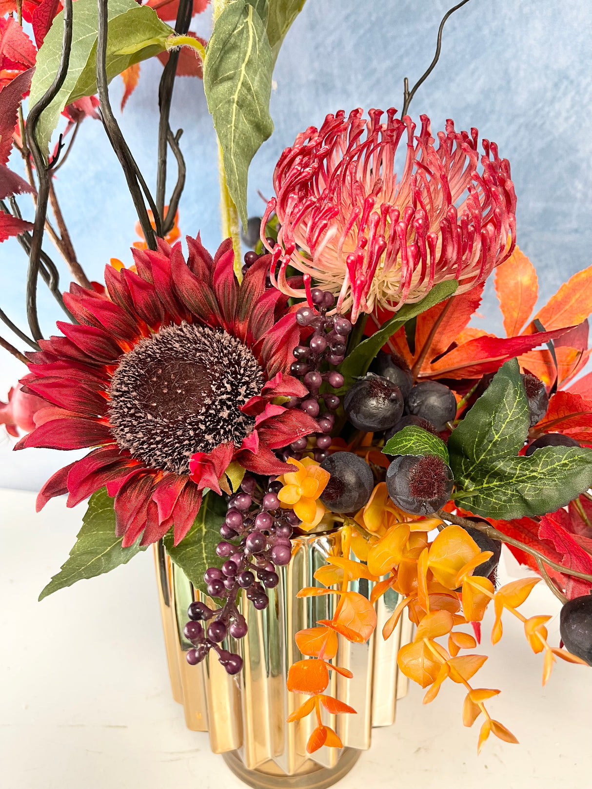 24" Autumn Beauty Centerpiece