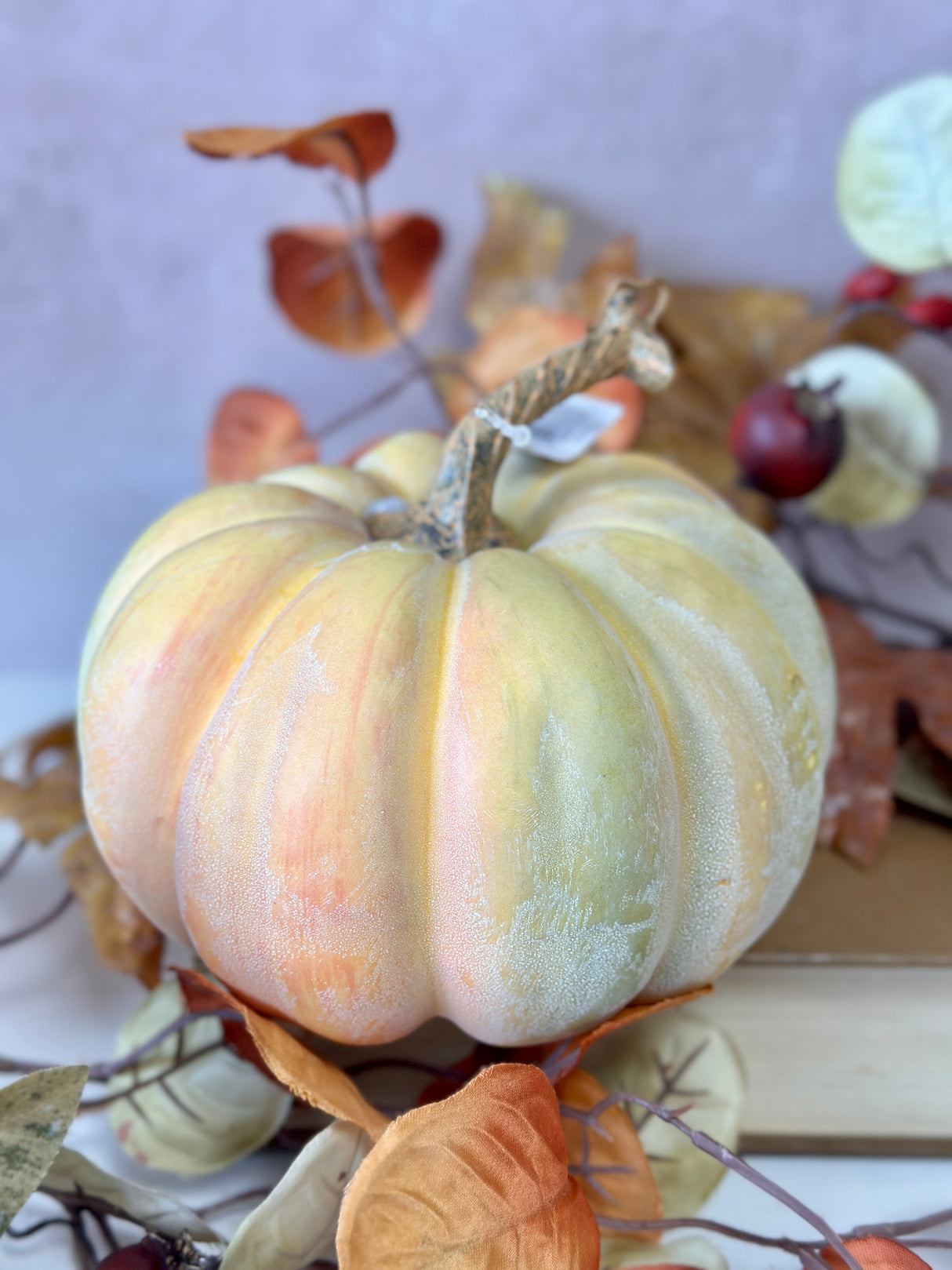 6.5" Beautiful Fall Pumpkin