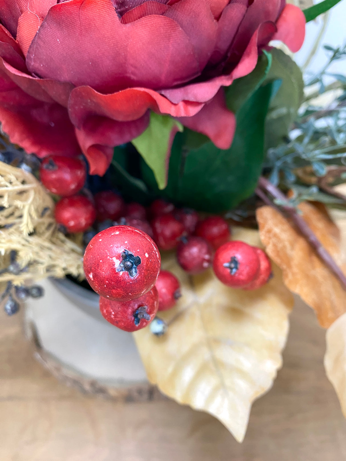 24" Spicy Fall Centerpiece