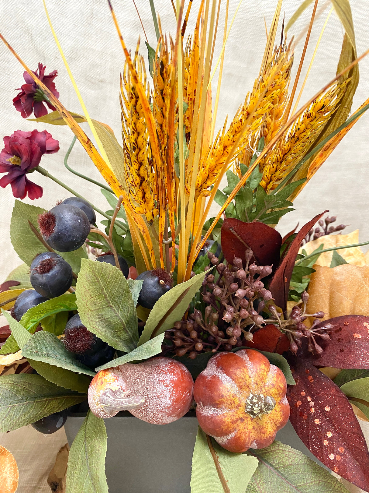 21" Deep Autumn Centerpiece