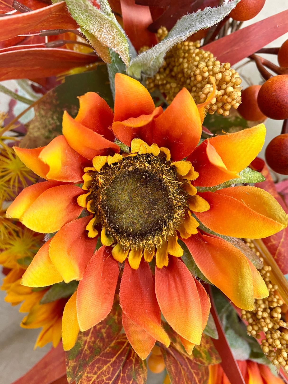 25" Beautiful Fall Day Wreath