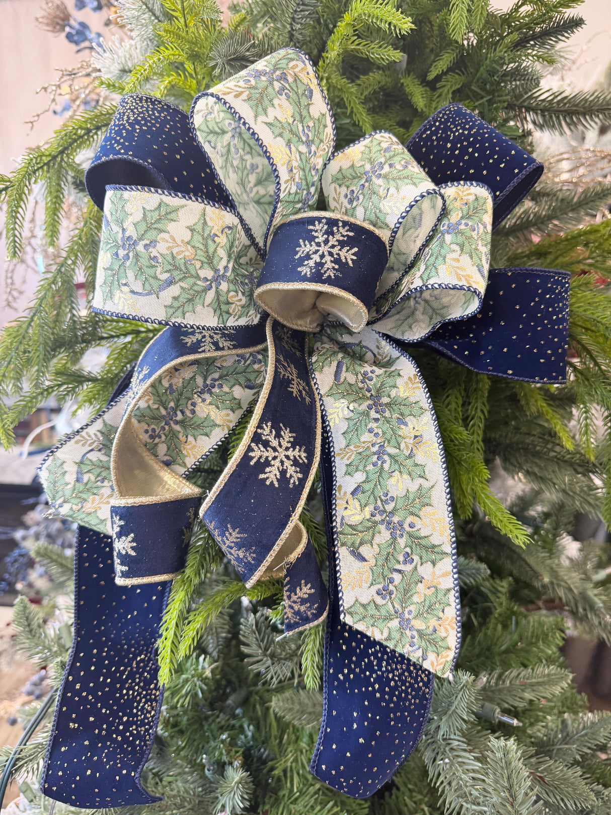 15" Kates Starry Sky Bow