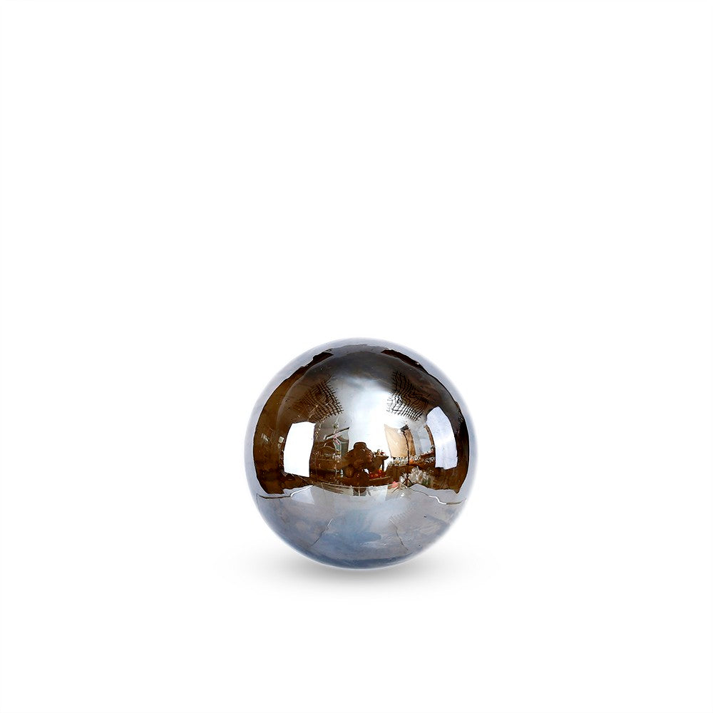 Verona Brown Glass Orb