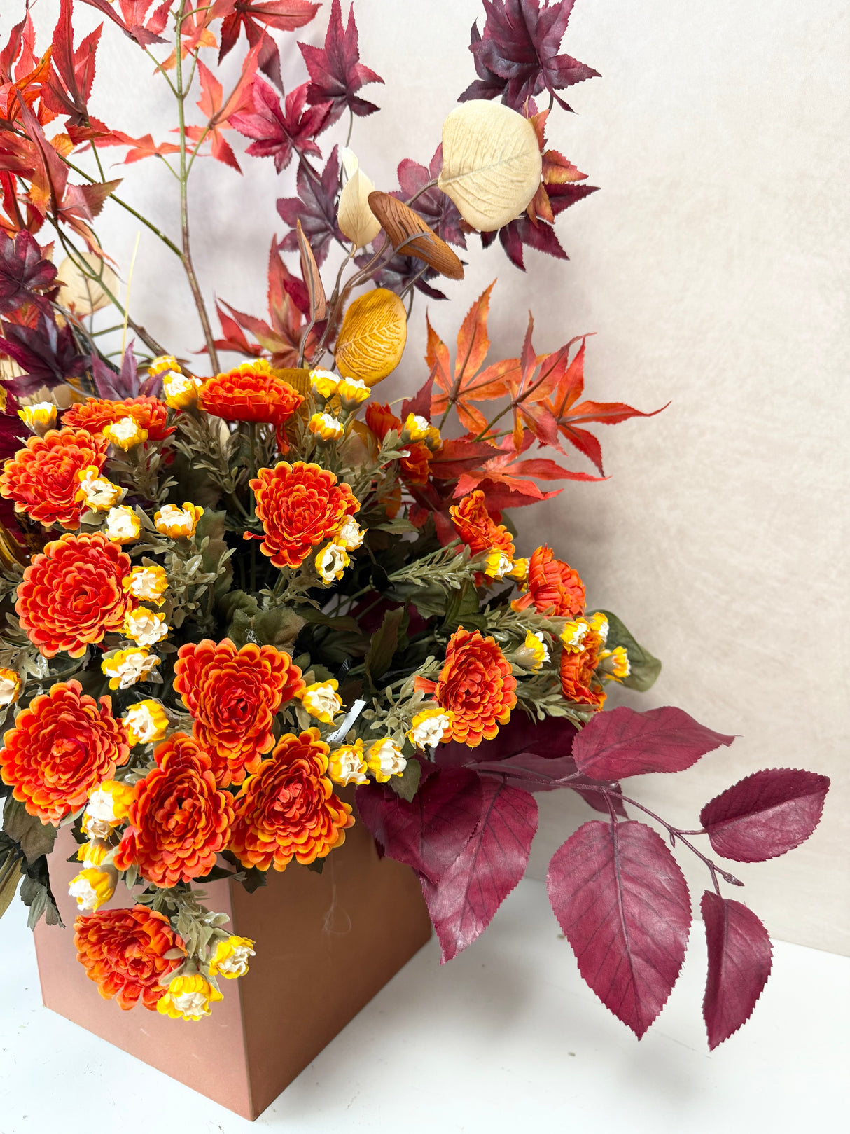 32" Enchanted Autumn Porch Pot