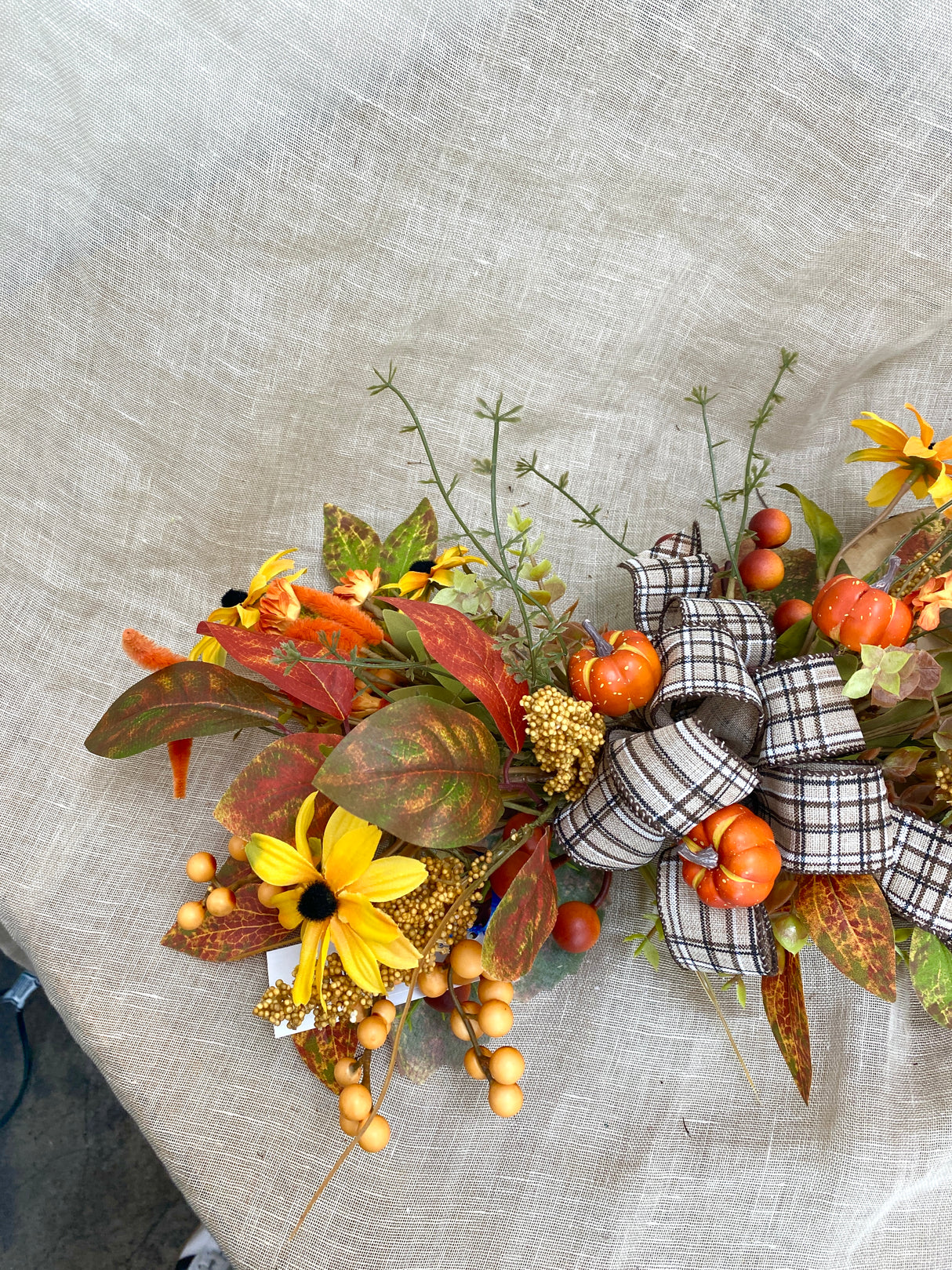 22" Autumn Fields Swag