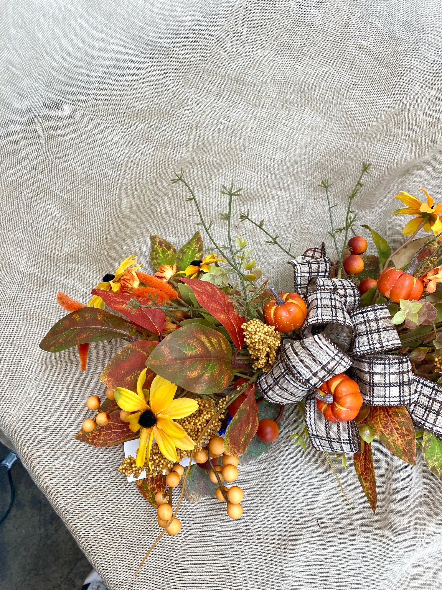 22" Autumn Fields Swag