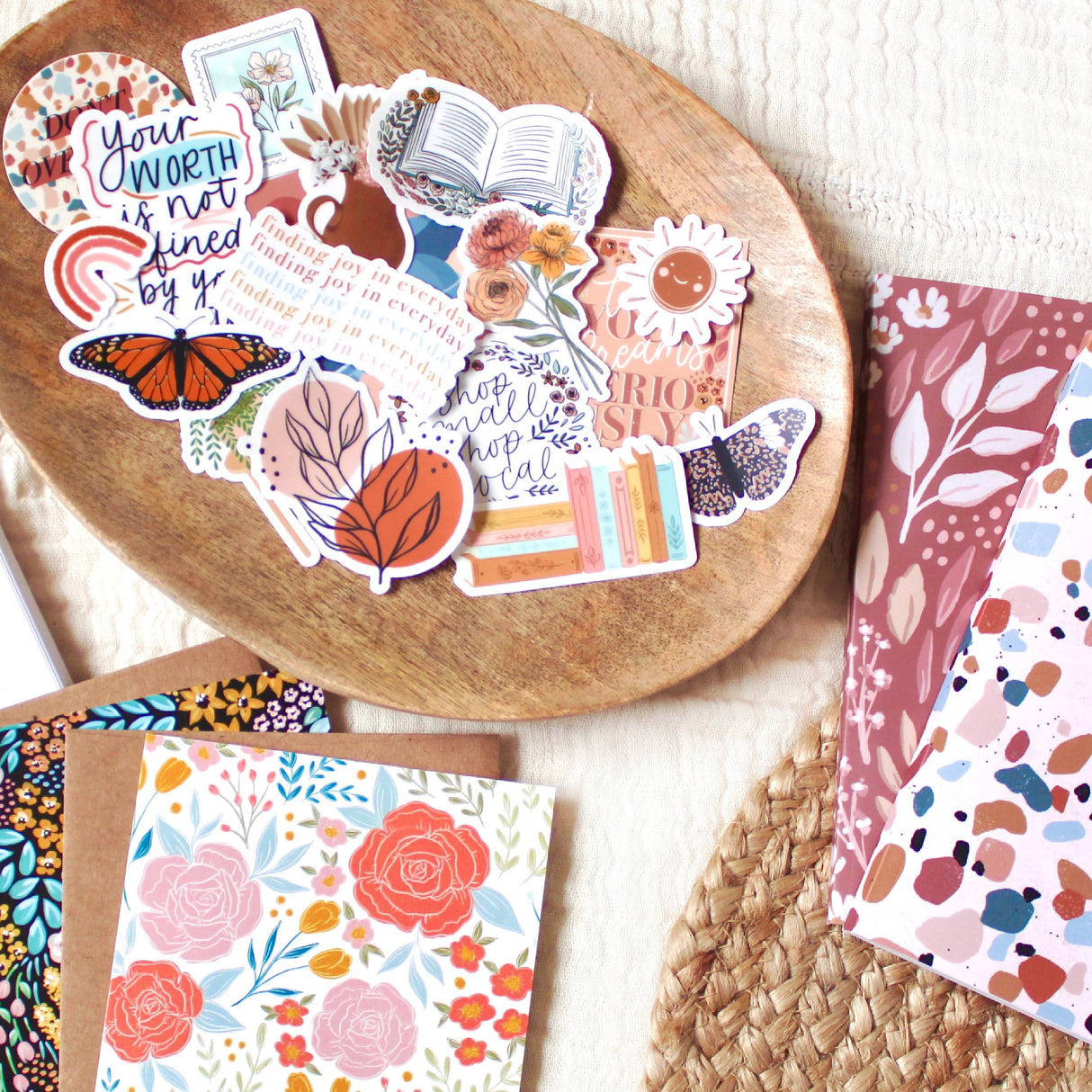 Clear Shop Small Shop Local Sticker