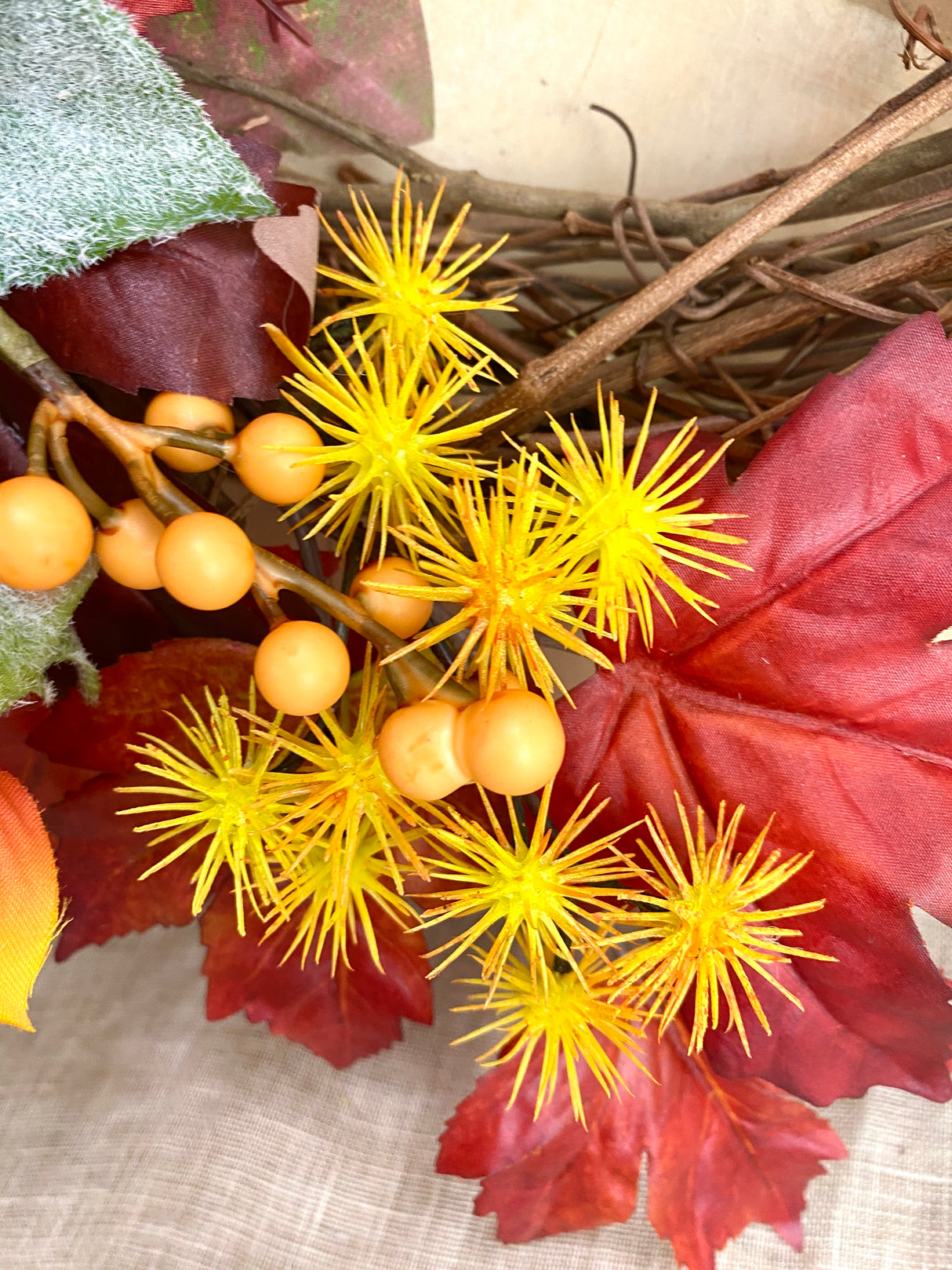 25" Beautiful Fall Day Wreath
