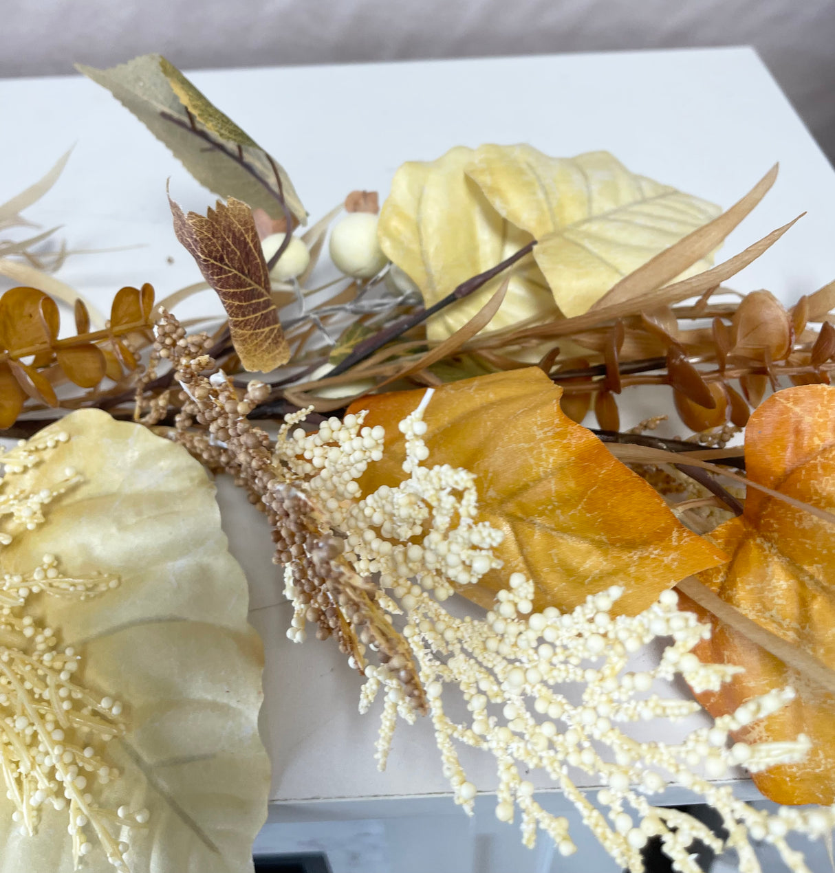 6' Mixed Rustling Leaves Garland