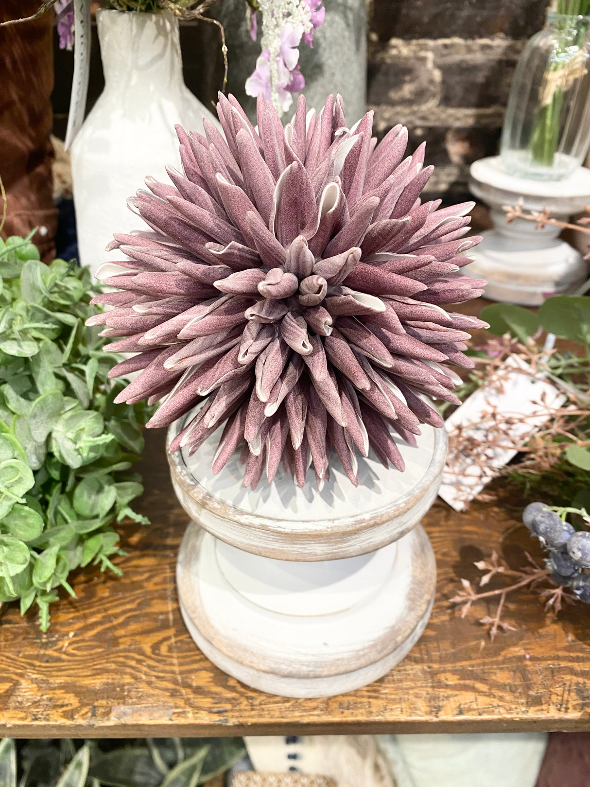 Plum 4.5" Foam Spike Orb