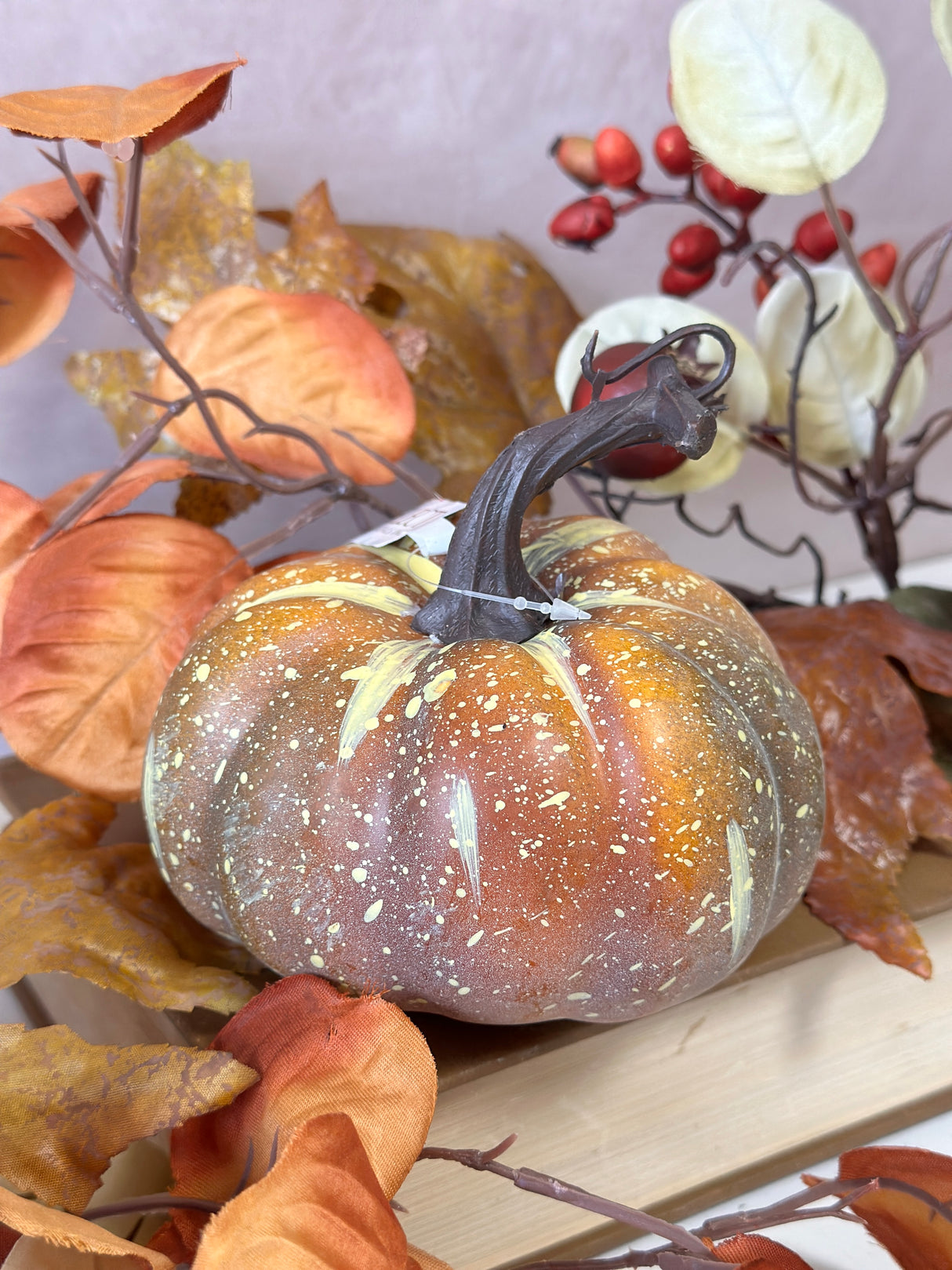 Mini Picked Fall Pumpkin