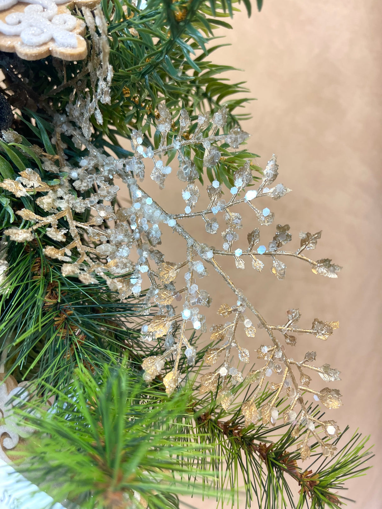 26" Sugarplum Spruce Wreath