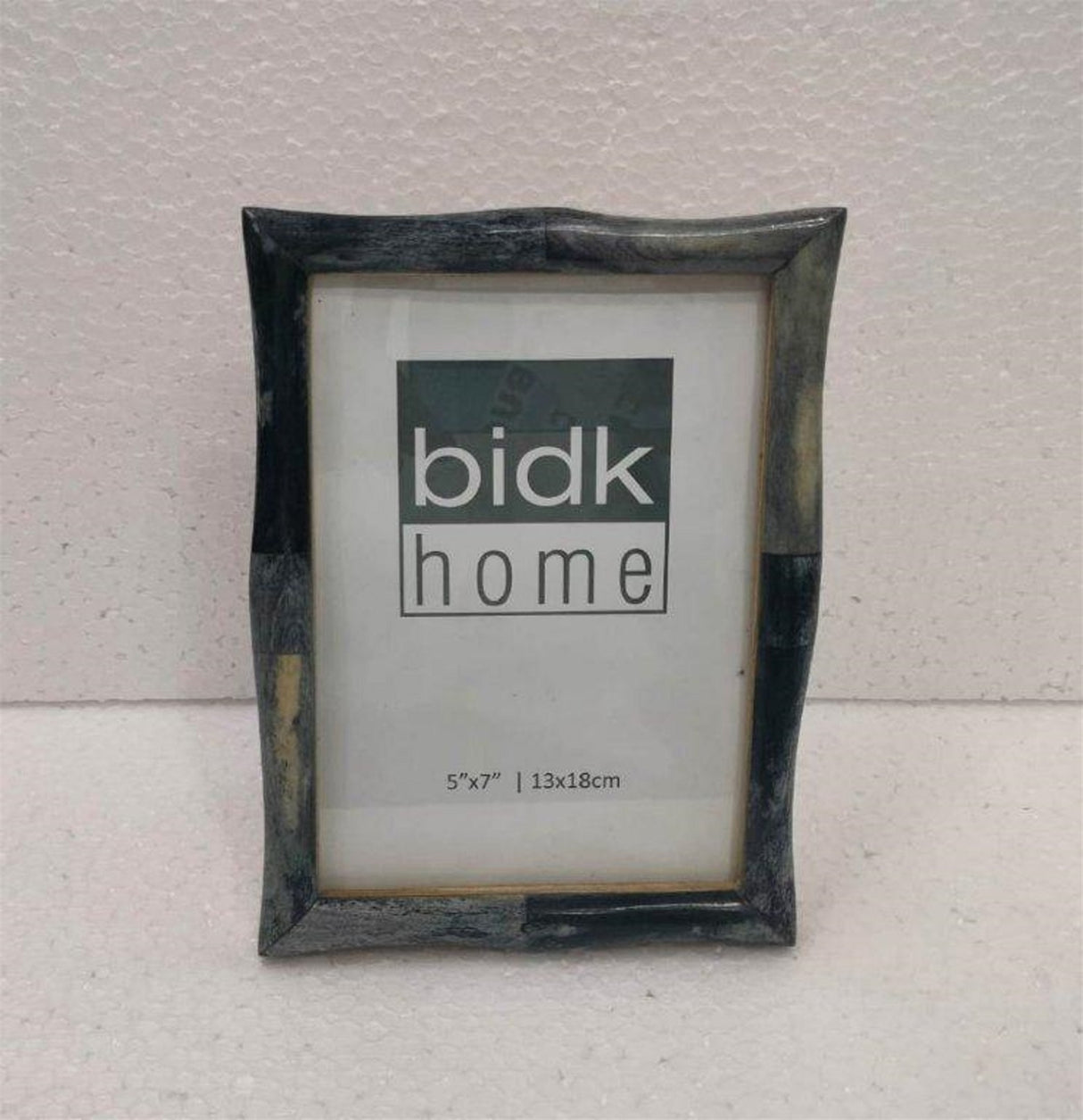 5X7” Bamboo Shape Tile Frame Grey