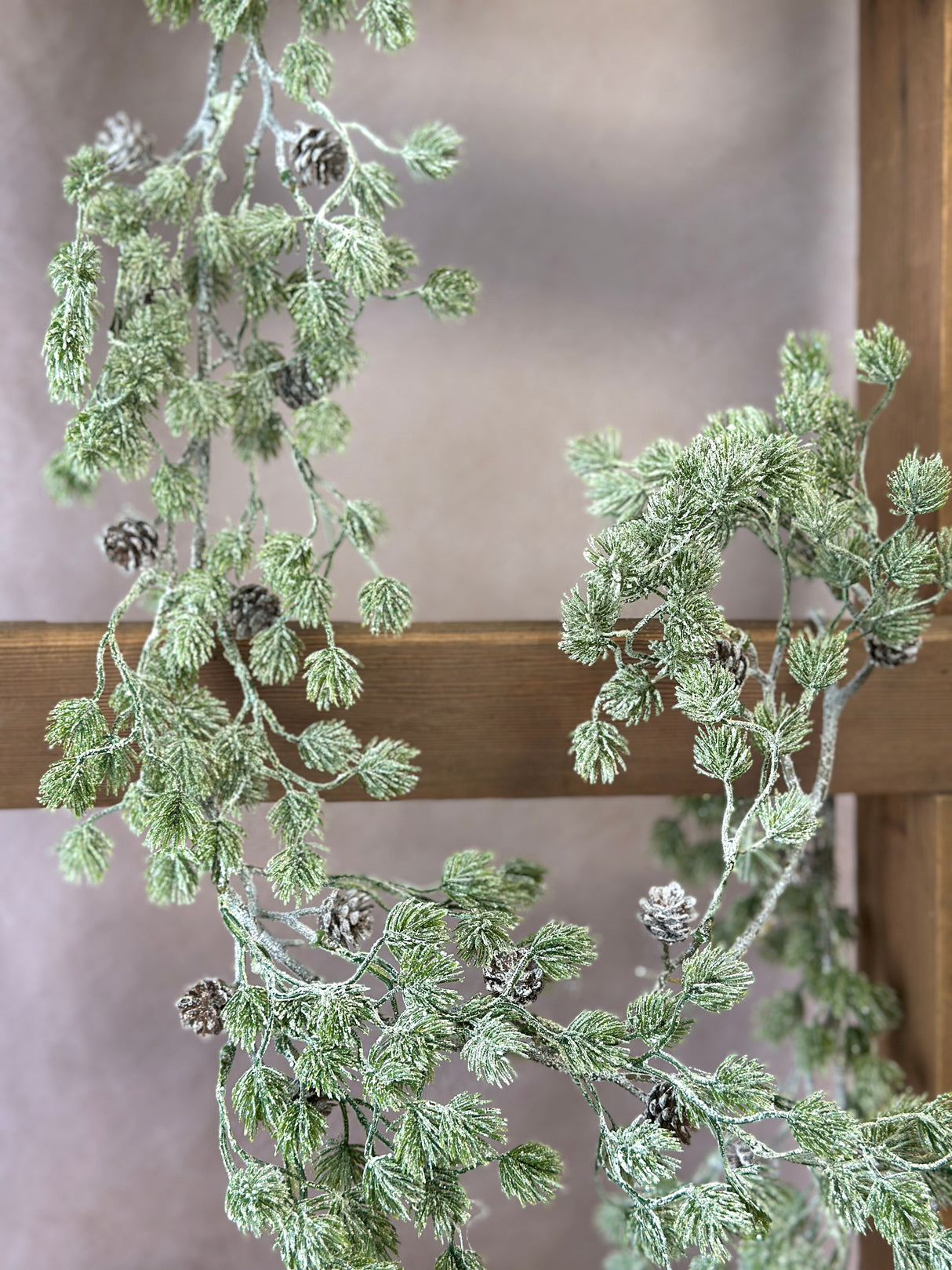 65" Bright Ming Pine Garland