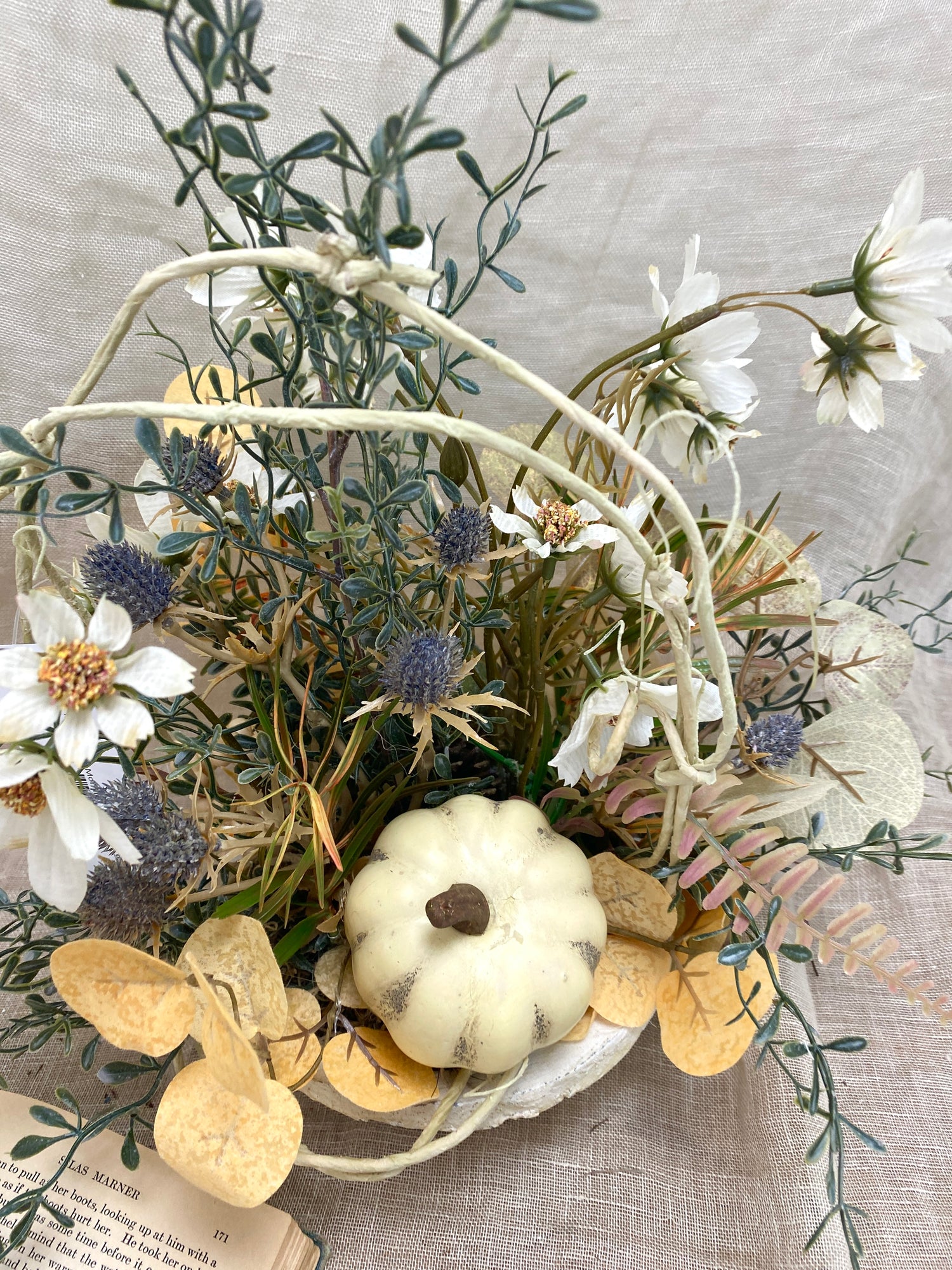 16" Misty Fall Morning Centerpiece