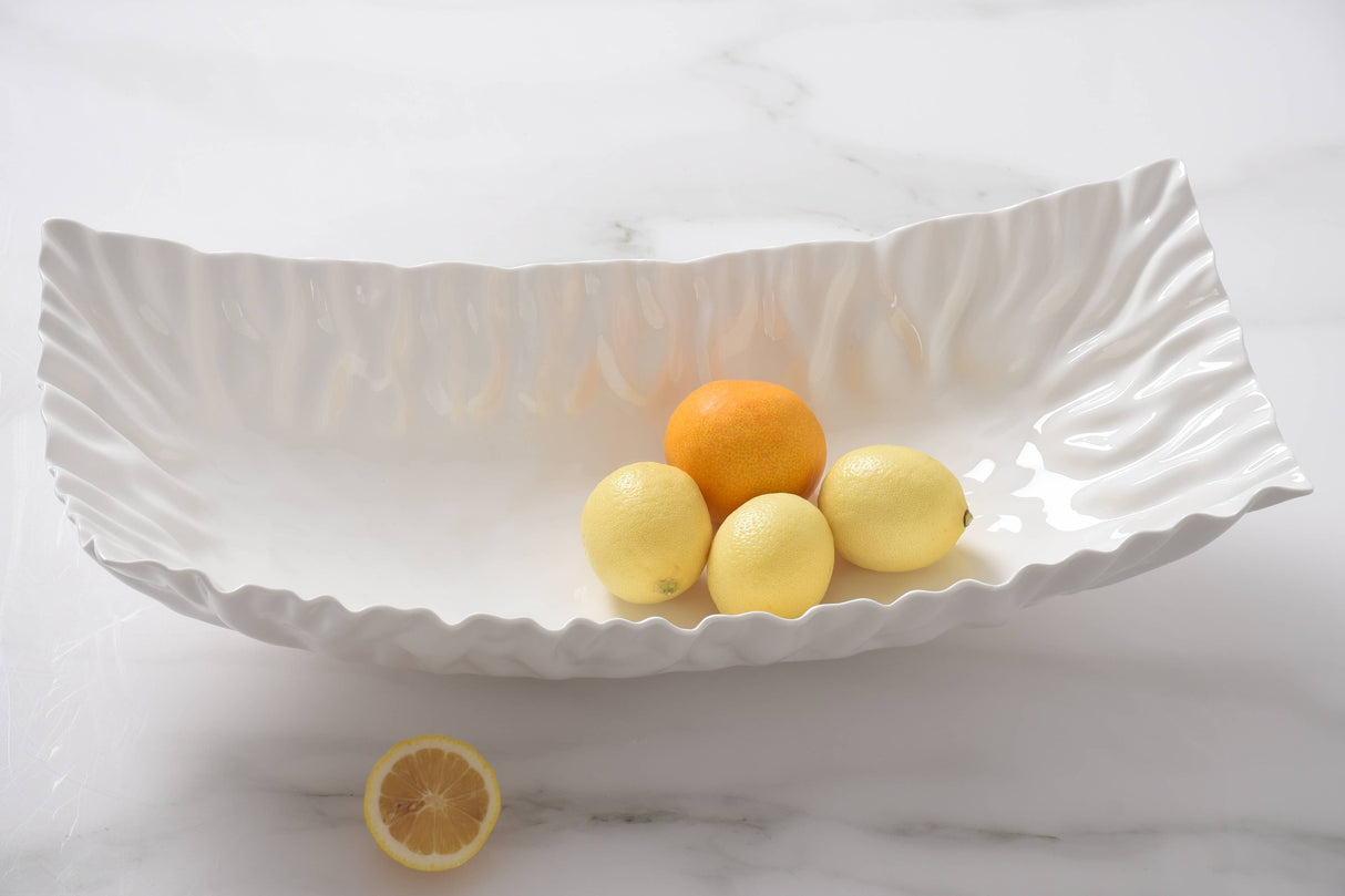 Porcelain Rectangular Centerpiece