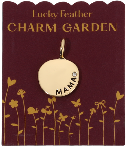 Mama 14K Gold Charm