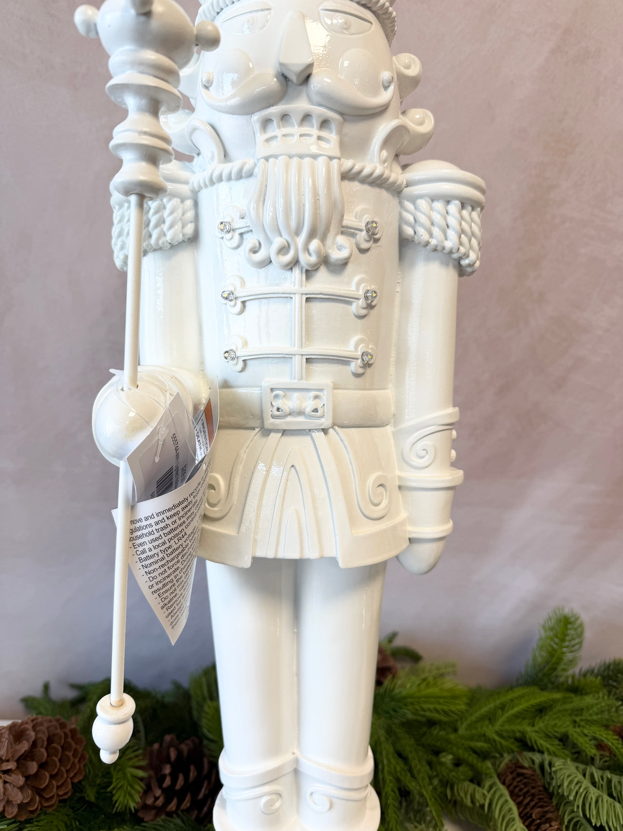 Lighted Holiday Nutcracker Soldier