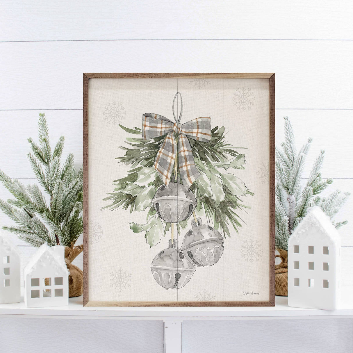 Simple Season VII Bells Wood Art