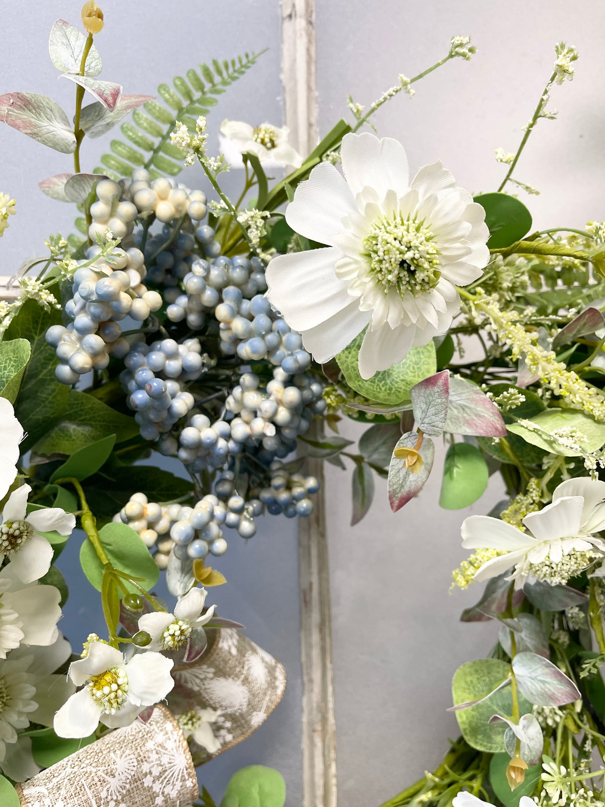 24" In The Meadow Wreath