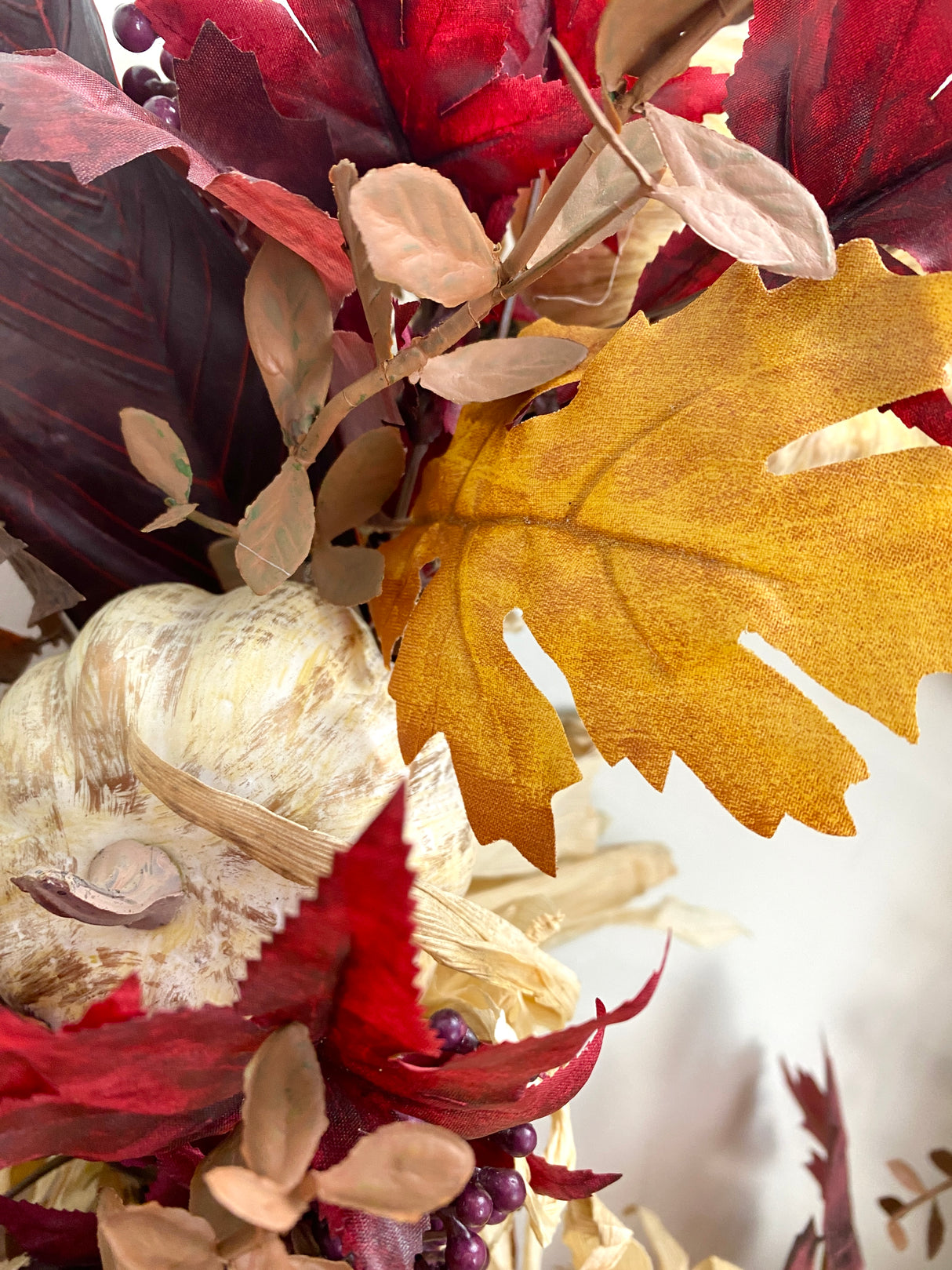 27" Shades of Fall Wreath